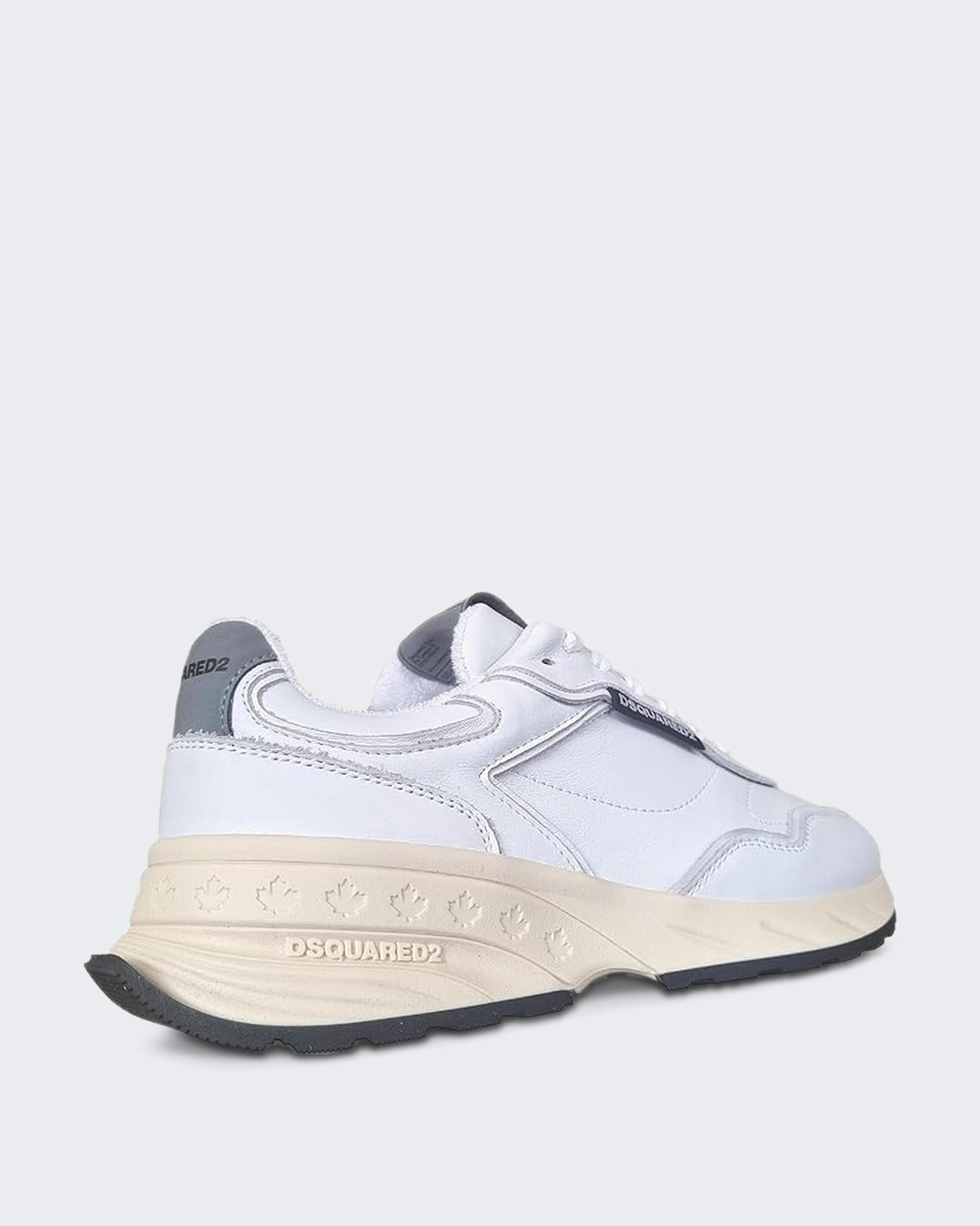 Dsquared2 Heren Sprinter Sneaker Zwart/Wit