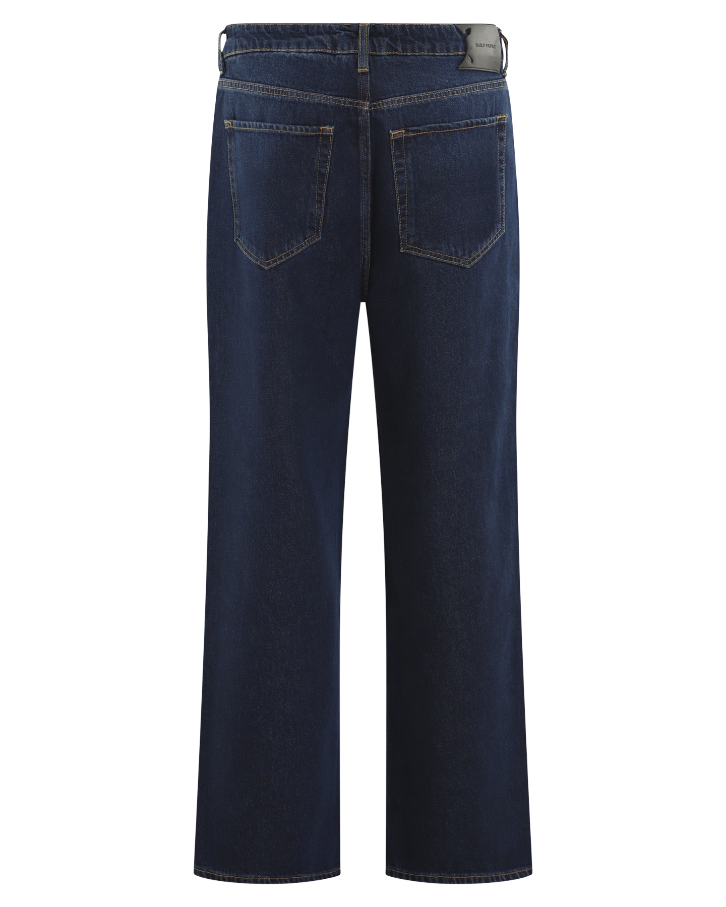 Heren Washed Jeans Blauw