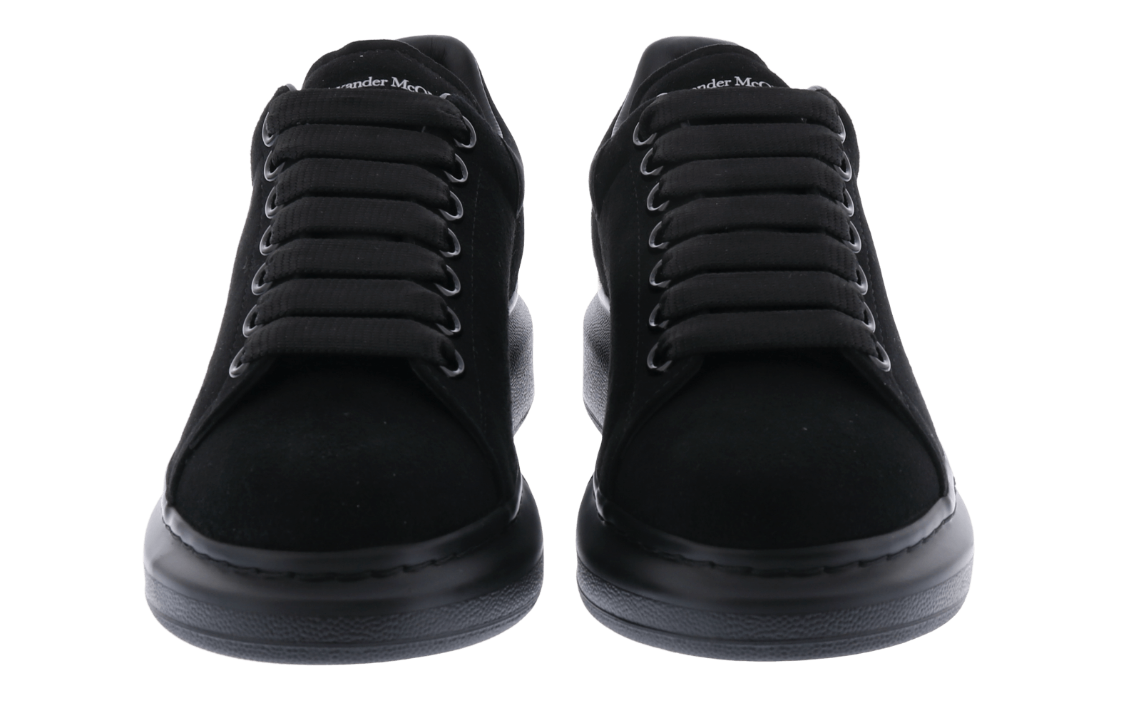 Dames Oversized Sneaker Daim zwart