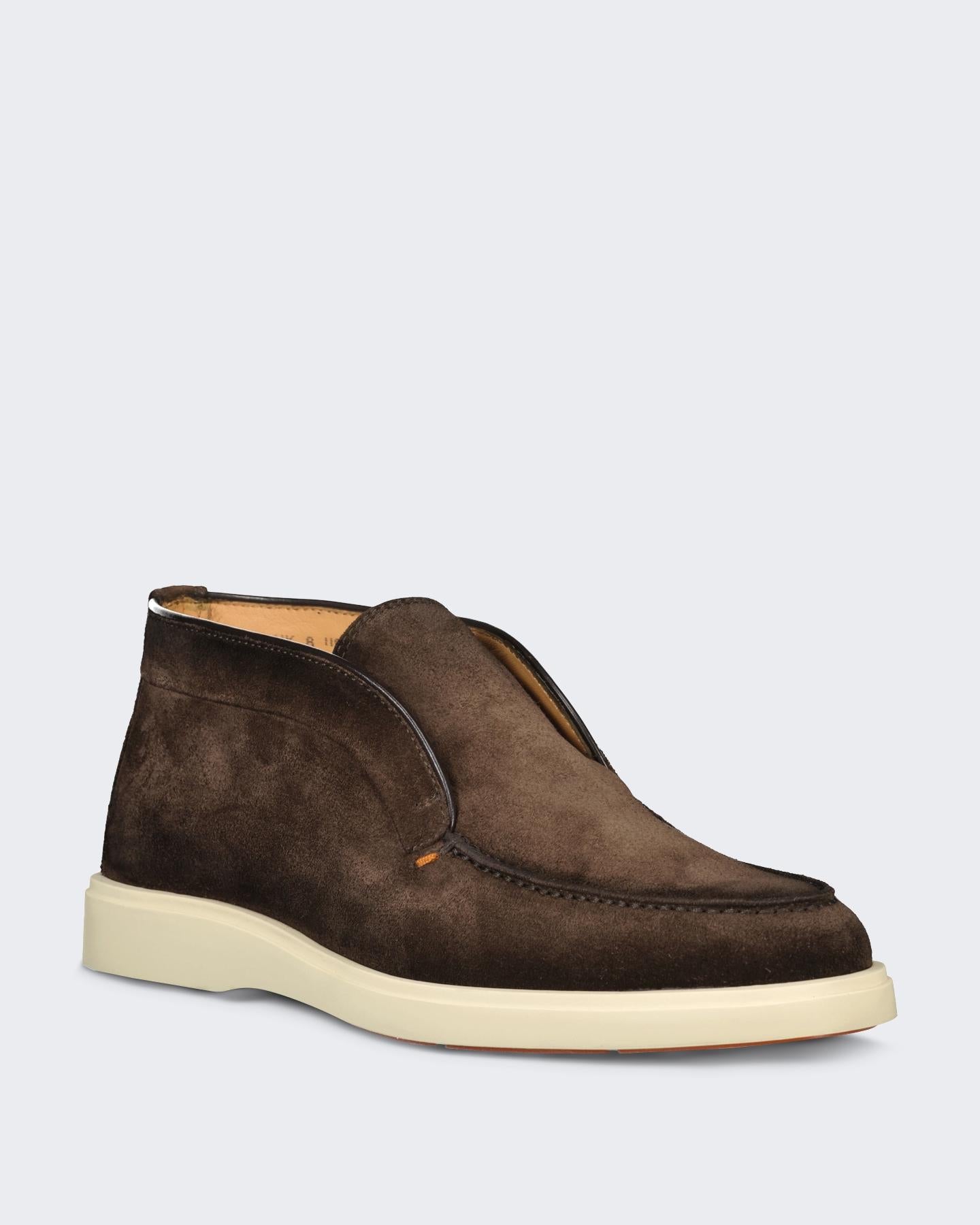 Santoni Heren Digits Loafer Grijs