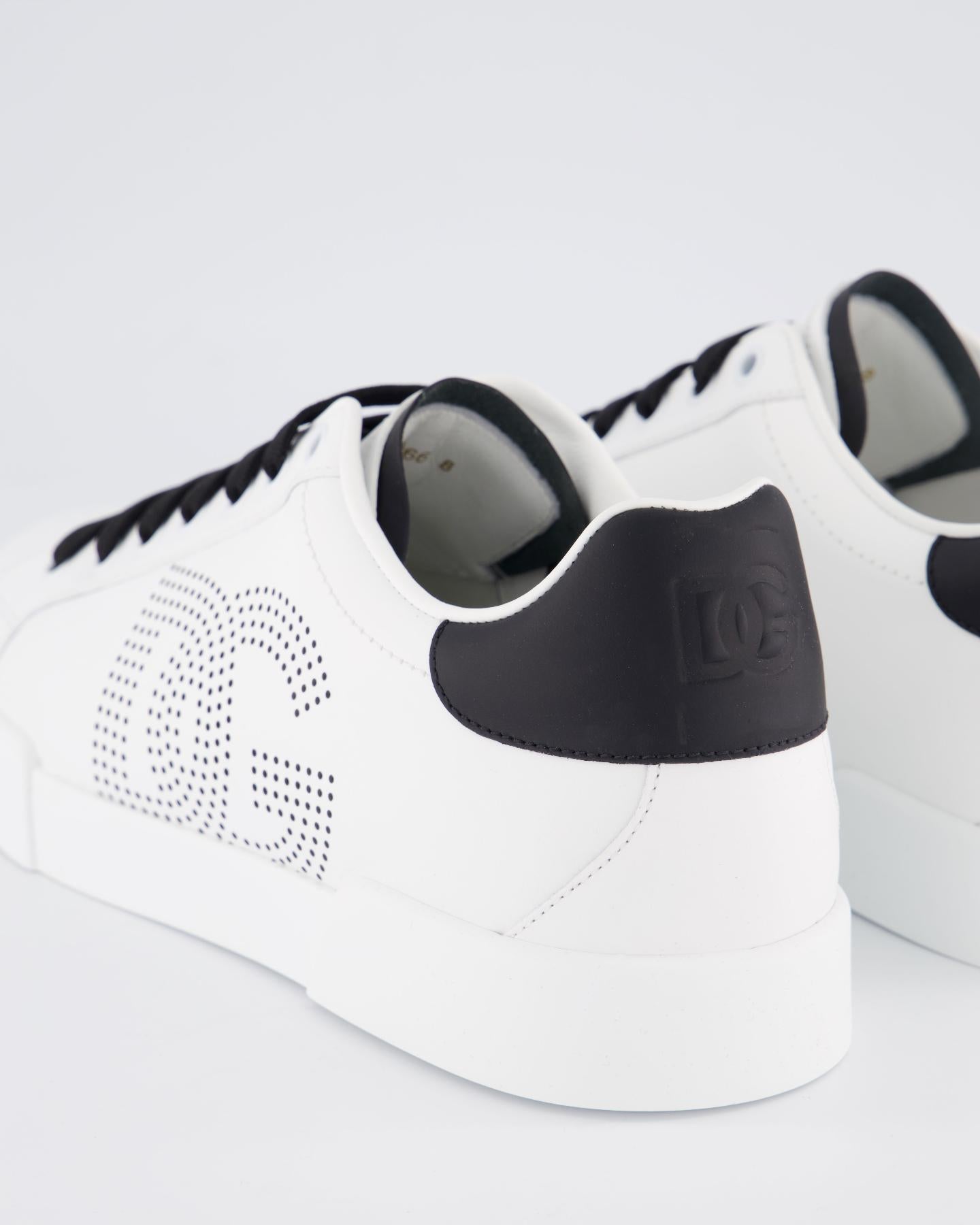 Heren Portofino Sneaker Wit/Zwart