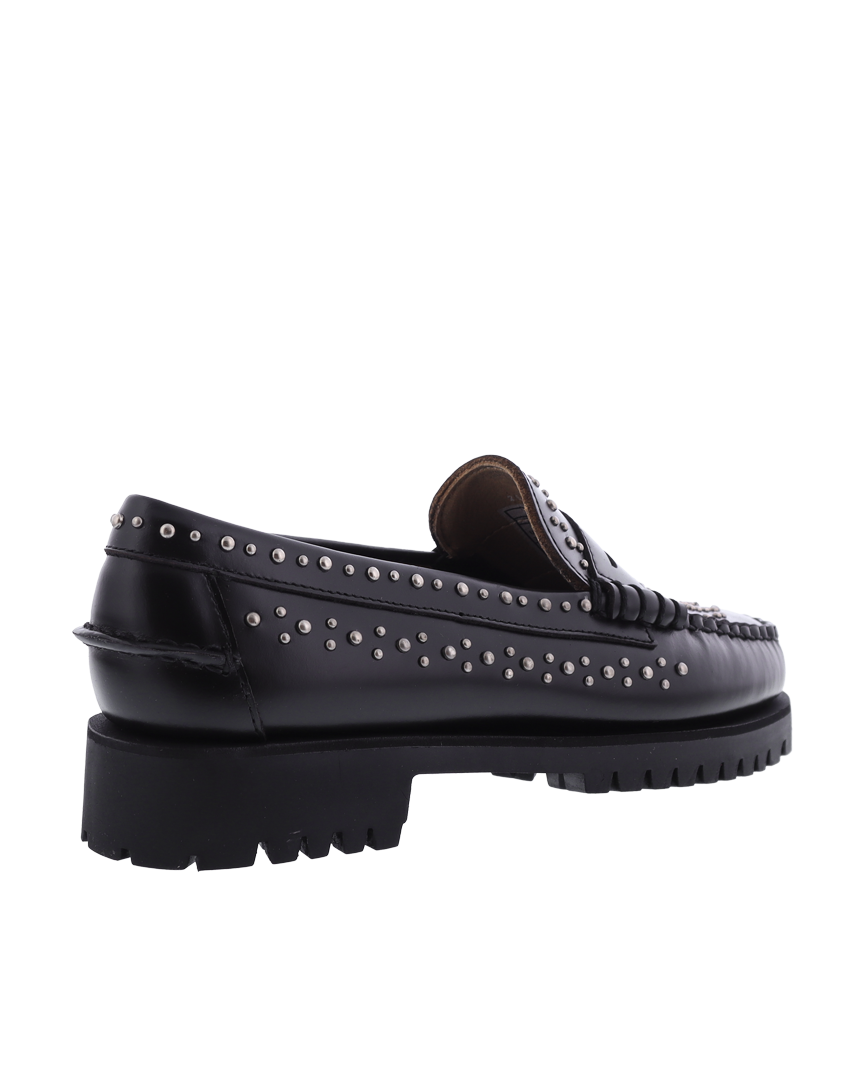 Dames Dan Studs Loafer Zwart