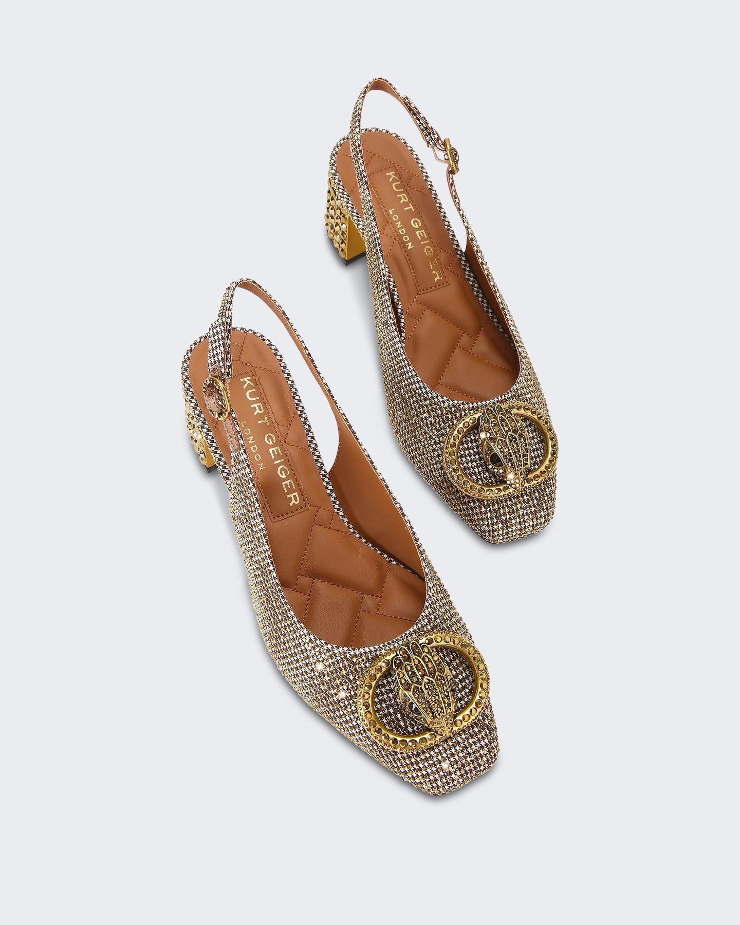 Dames Chelsea Block Slingback