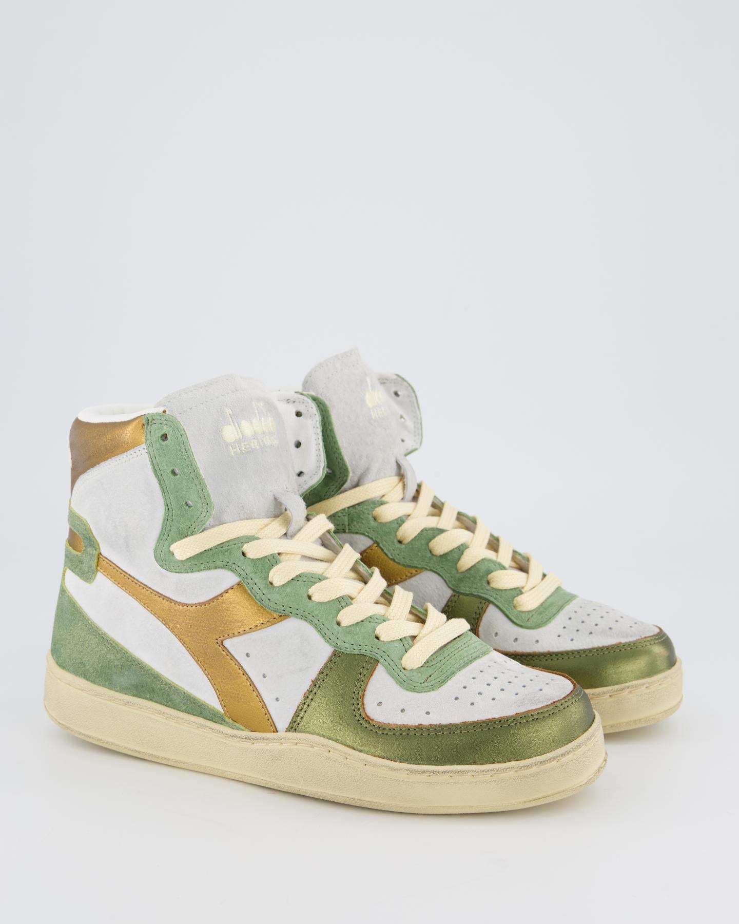 Dames Mi Basket Metalic Multi