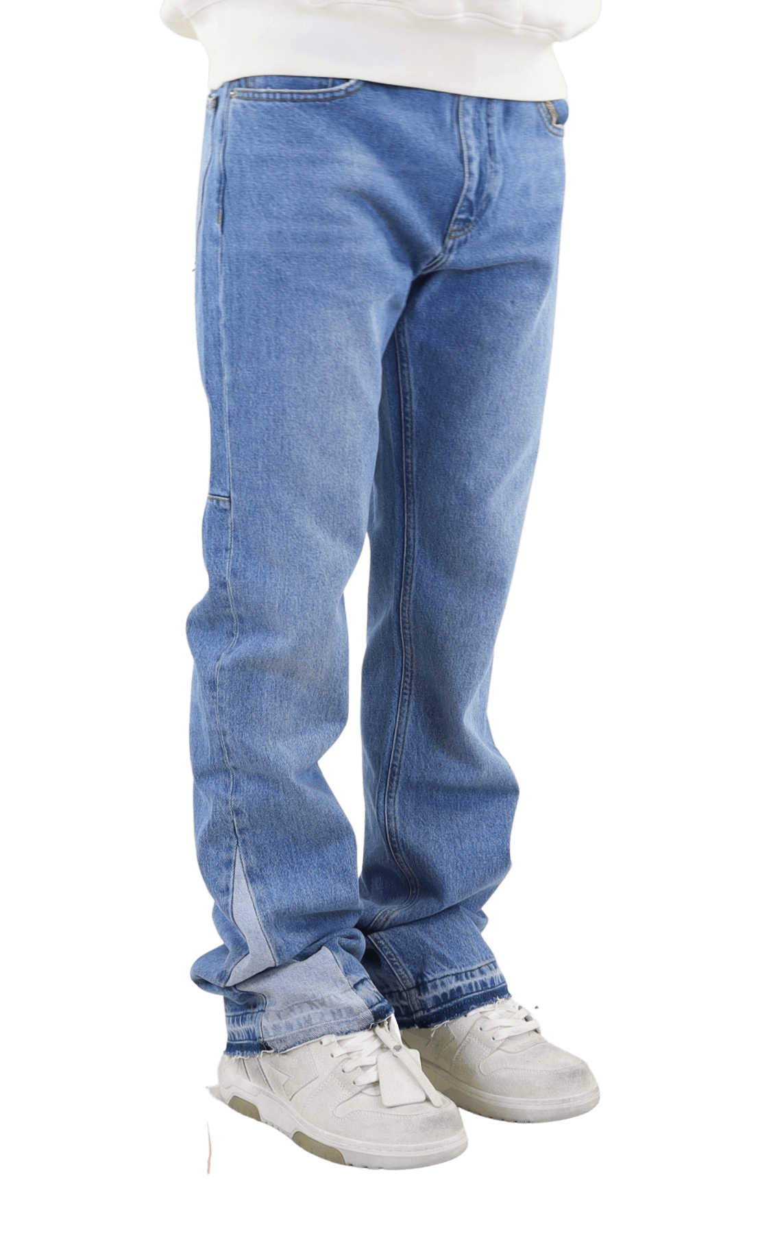 Heren Flared Straight Jeans