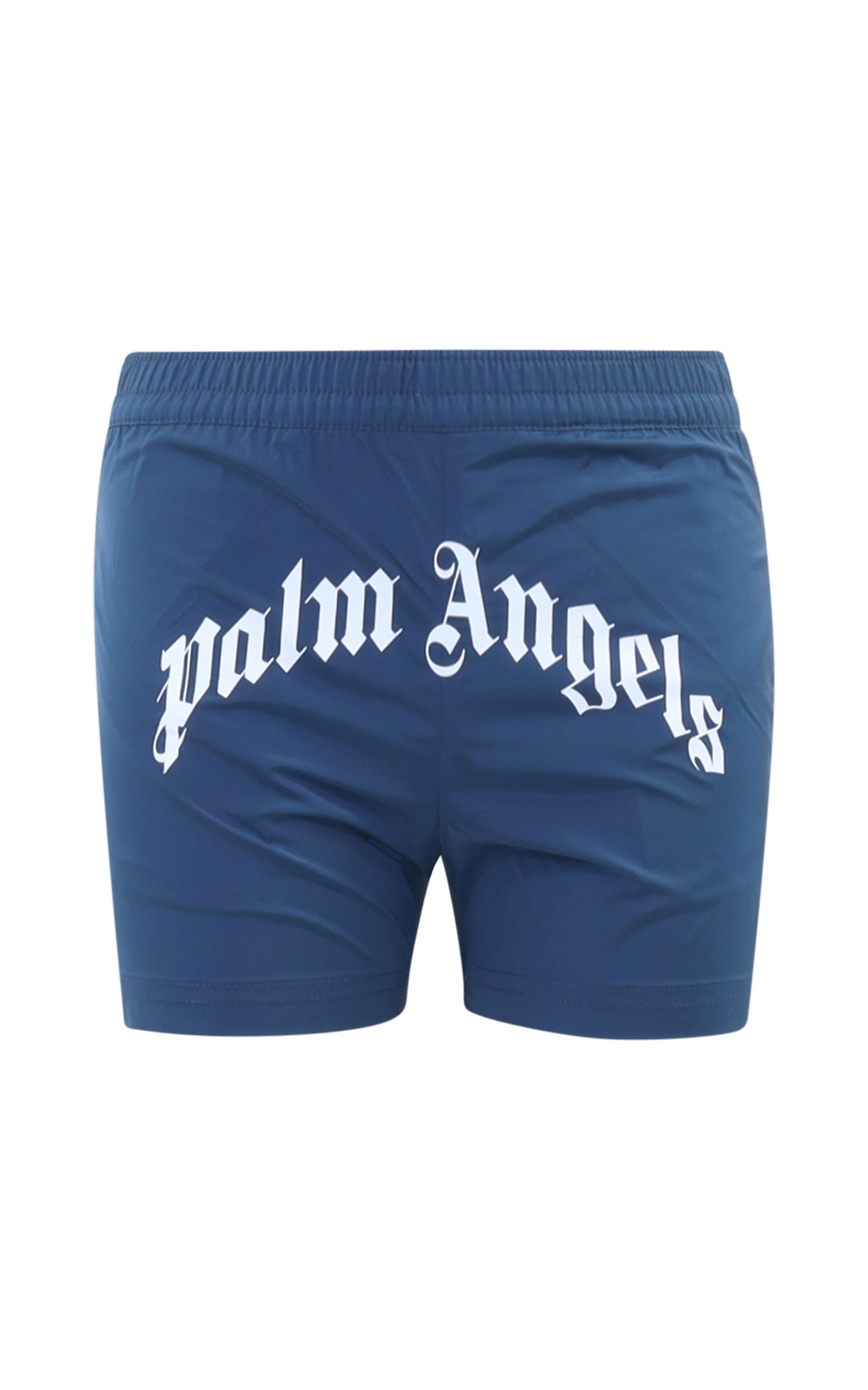 Kids Curved Logo Beachwear Short