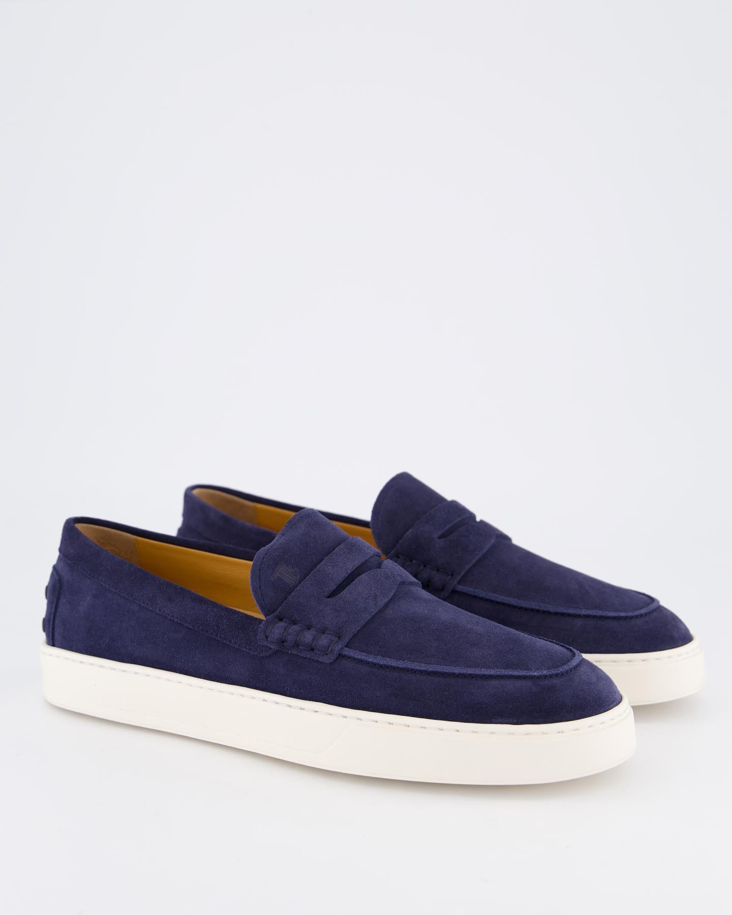 Heren Mocassino Cassetta Blauw