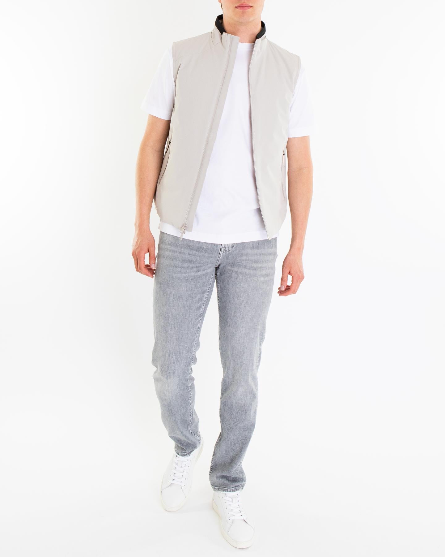 Heren Two Layers Sailing Vest Beige