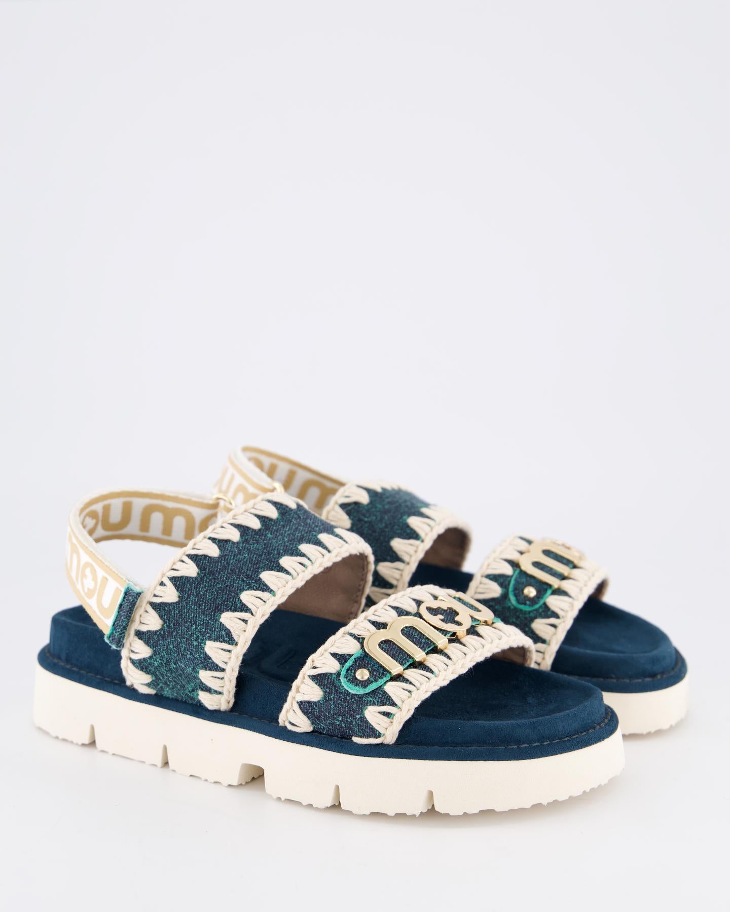 Dames Bio Sandaal Back Strap Beige