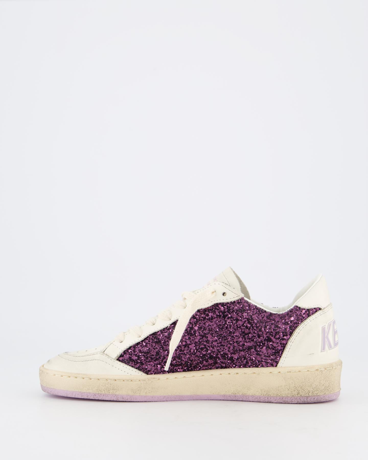 Dames Ball Star Sneaker Roze/Wit