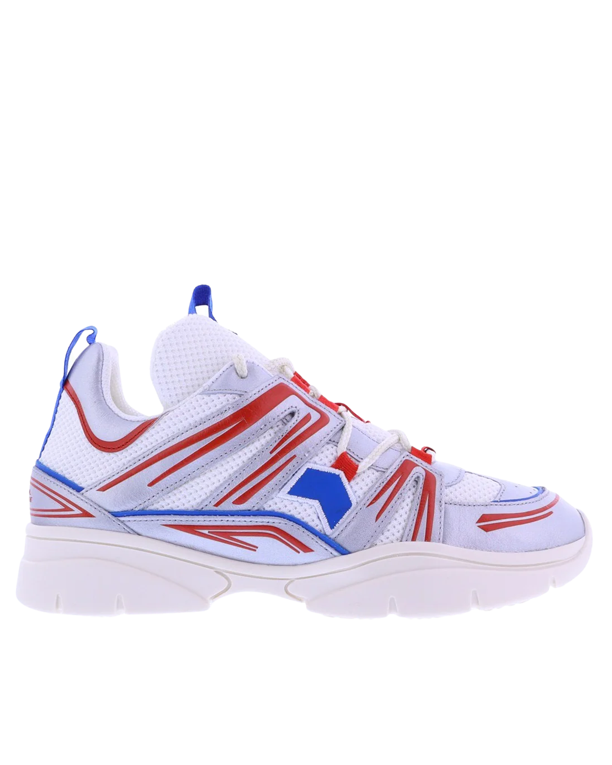 Dames Kindsay Sneaker Wit/Zilver