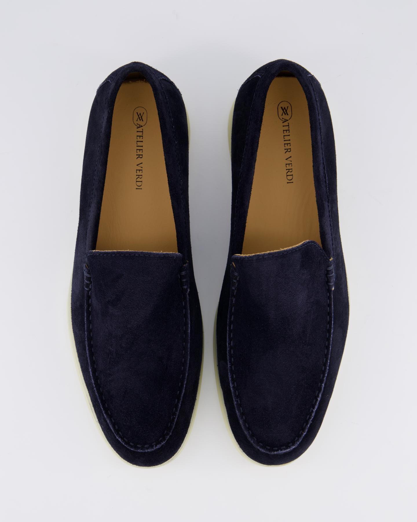 Heren Guiseppe Loafer Blauw