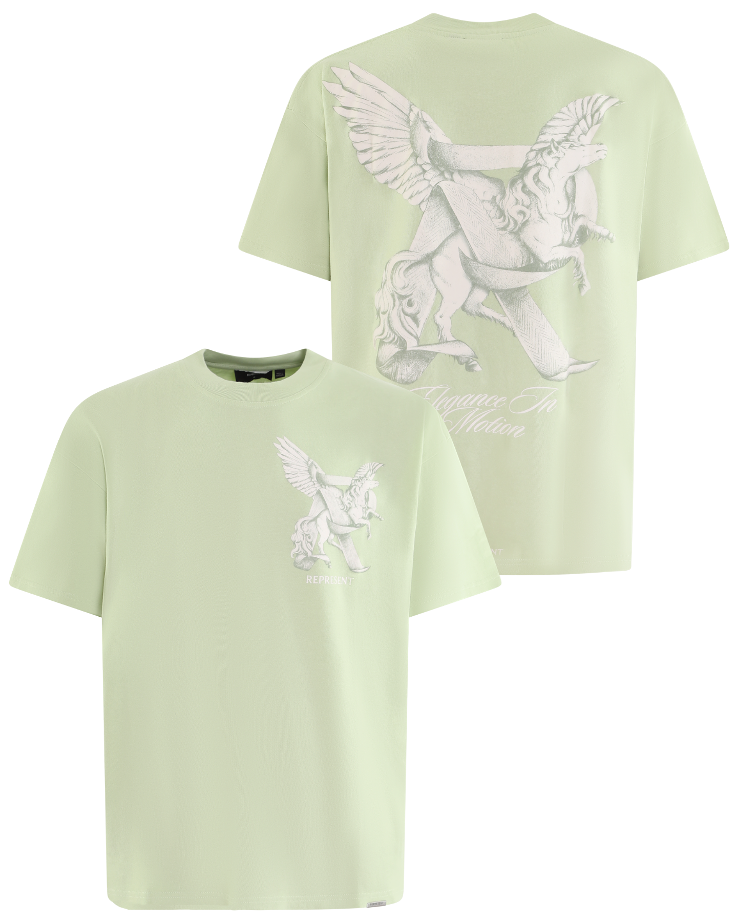 Heren EleganceInMotion T-Shirt Groen