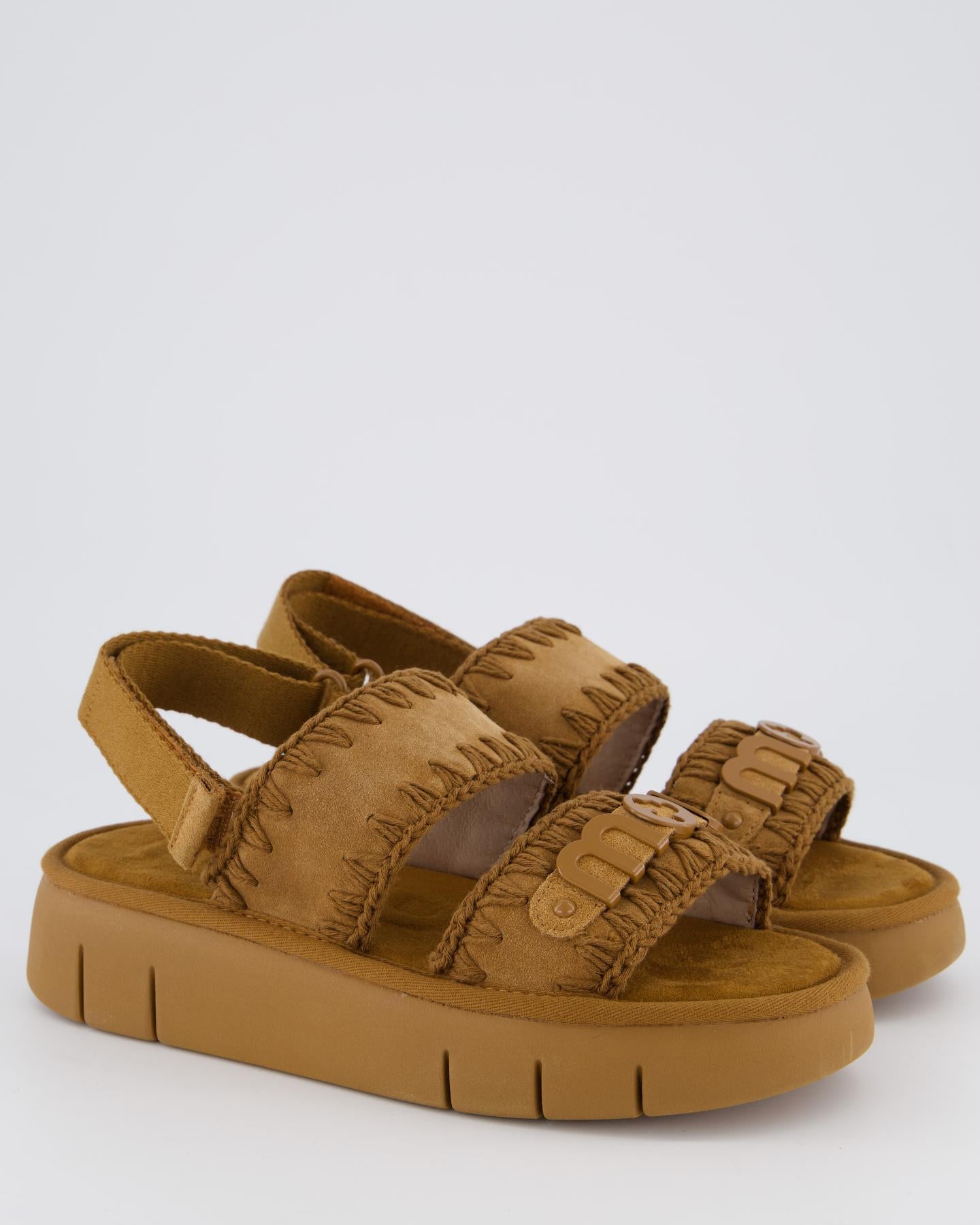 Dames Bounce Sandal Cognac