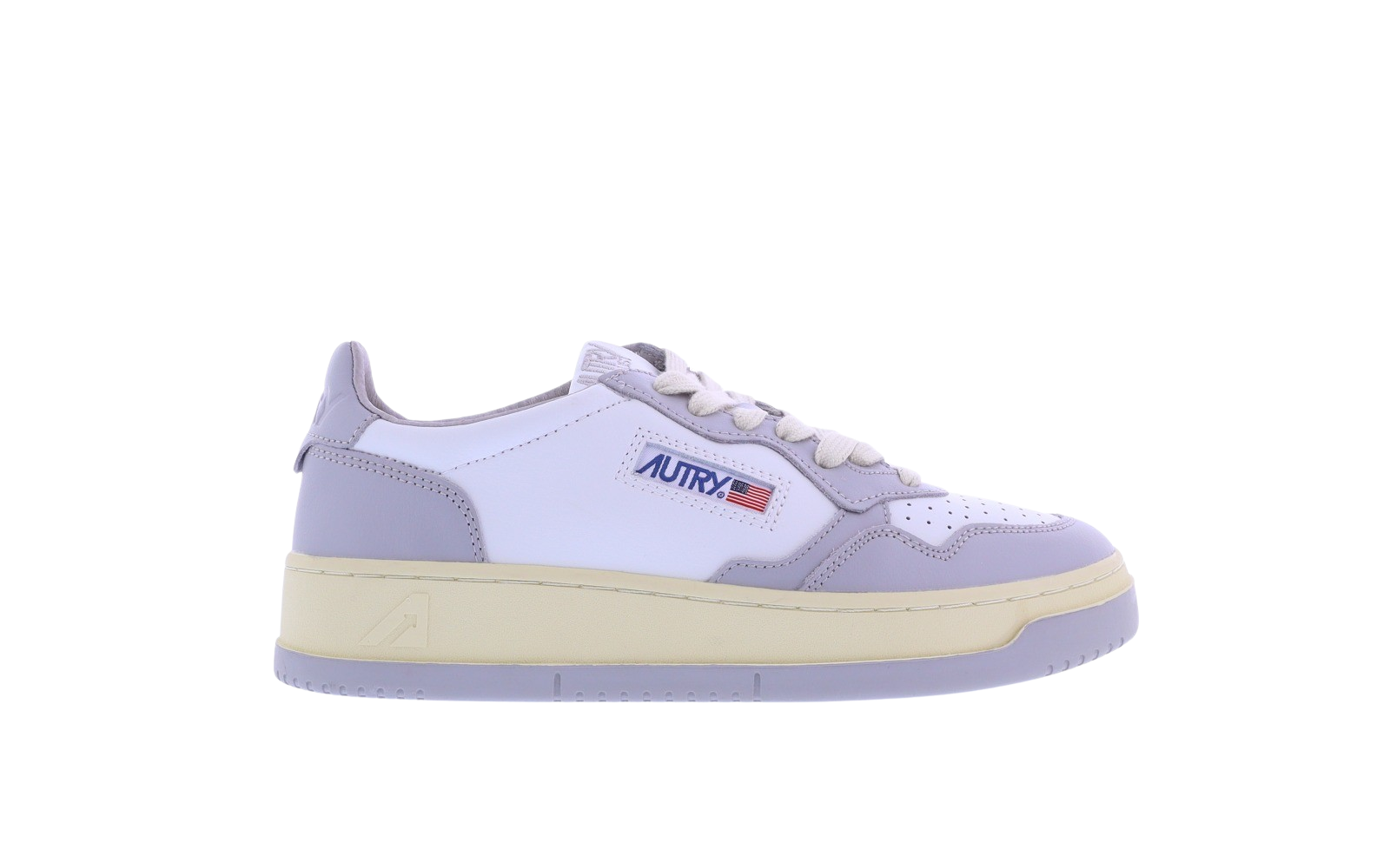 Dames Autry 01 Low grijs/wit