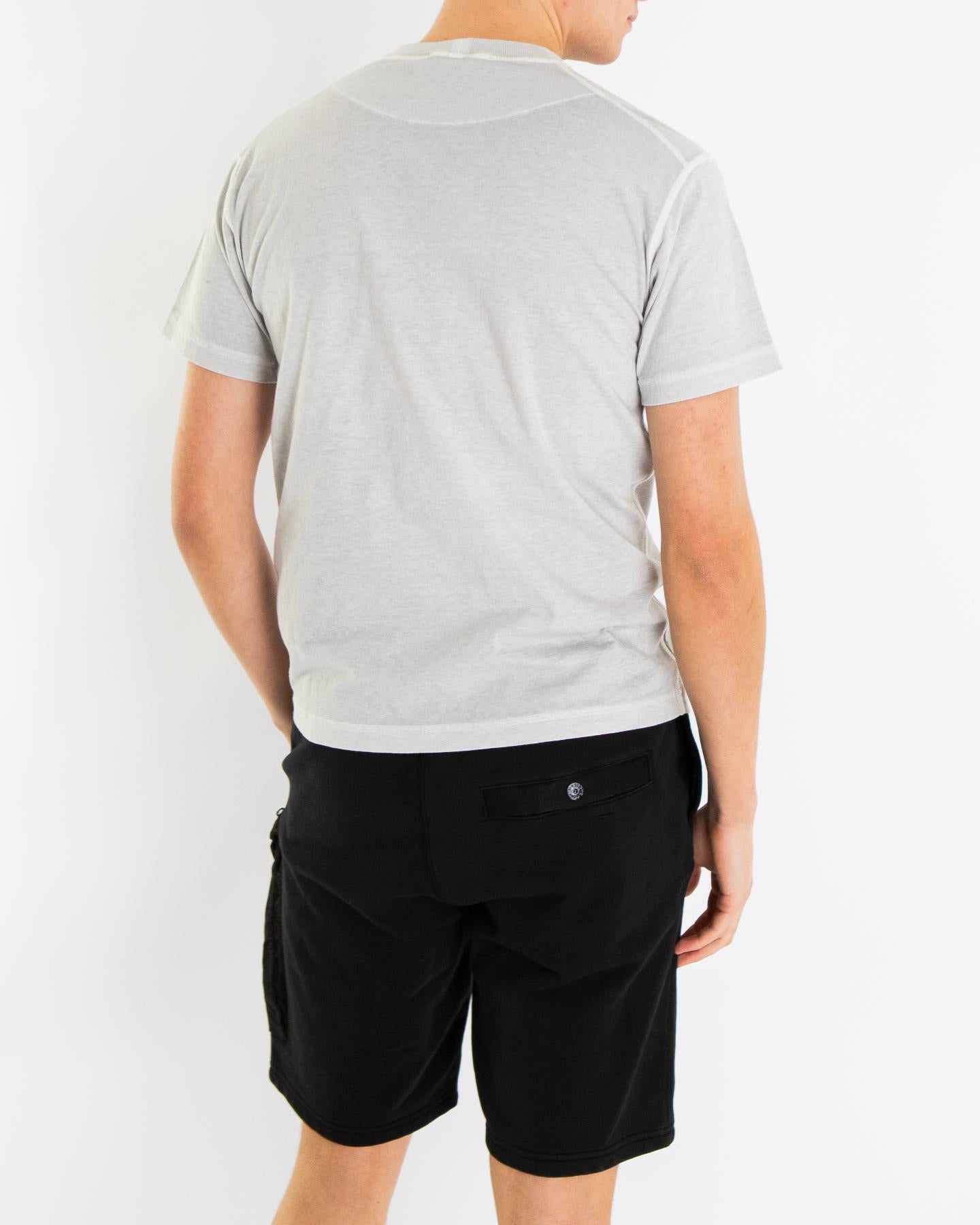 Heren Compass Logo T-Shirt PearlGrey