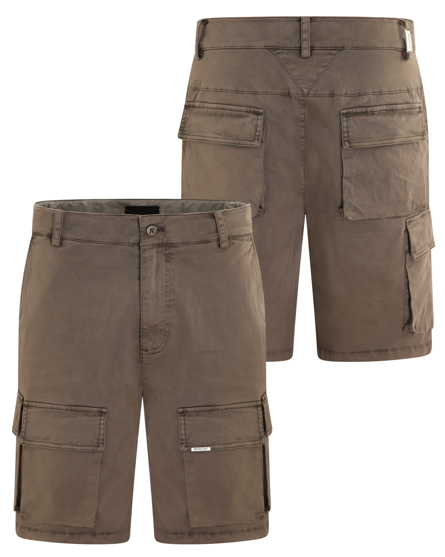 Heren Washed Cargo Short