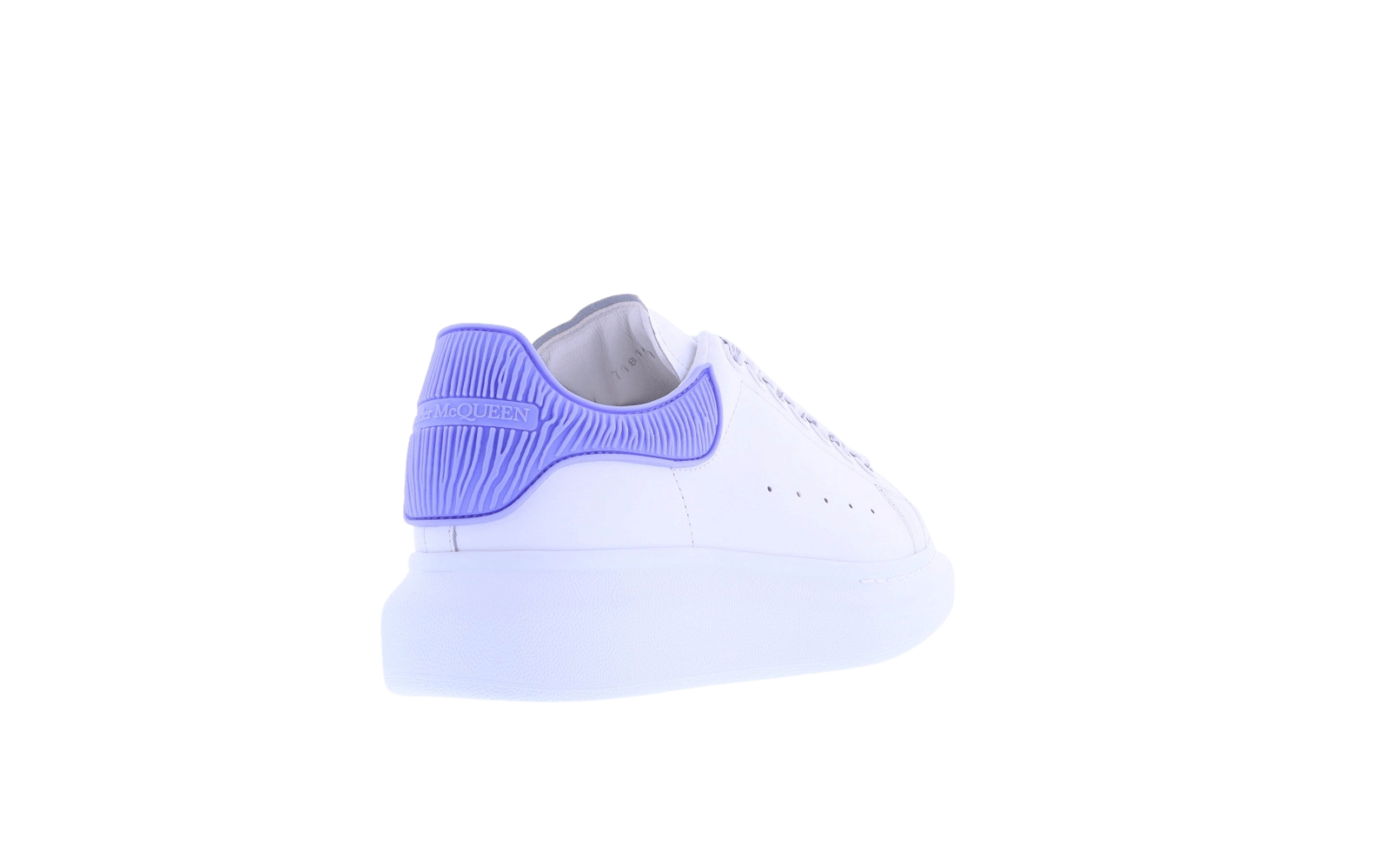 Dames Oversized Sneaker wit/lila