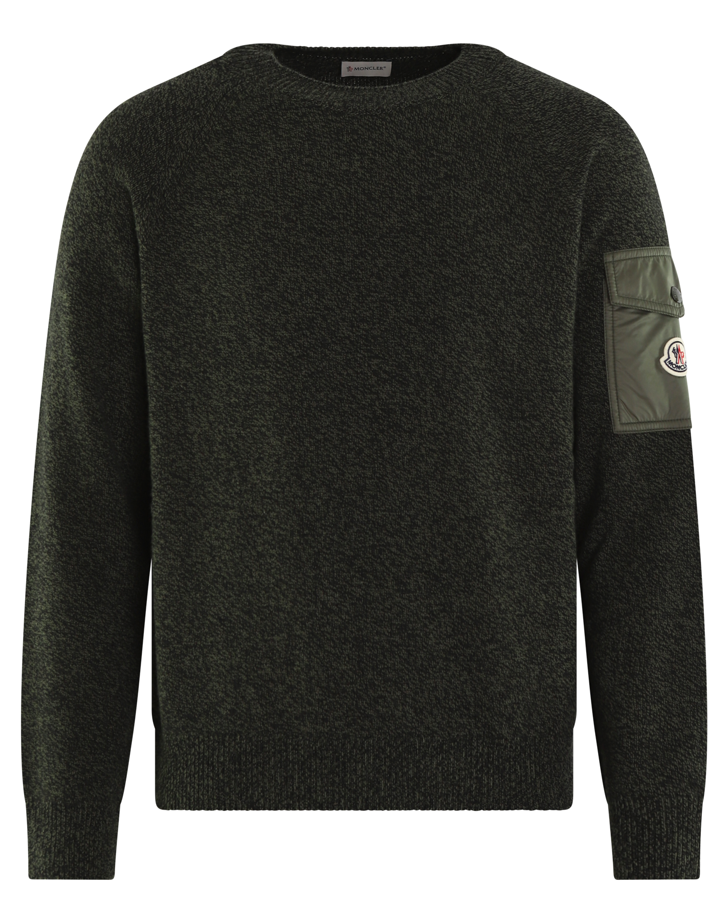 Heren Wool & Casmere Jumper Grijs