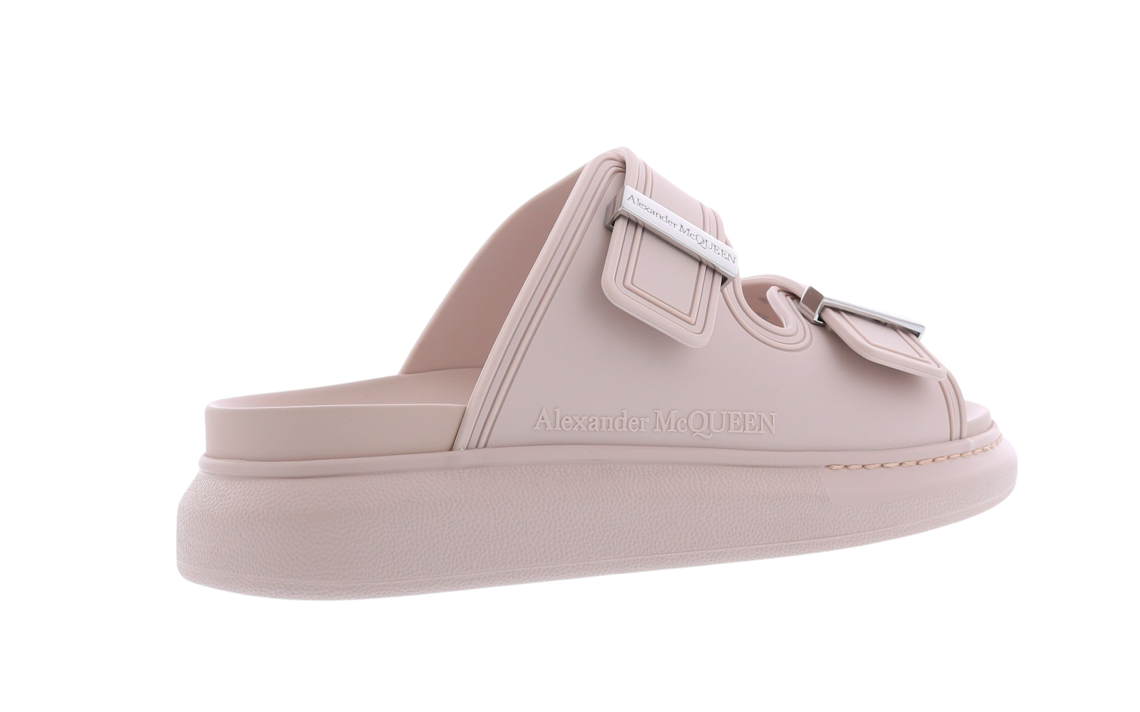 Dames Hybrid Slide roze/zilver