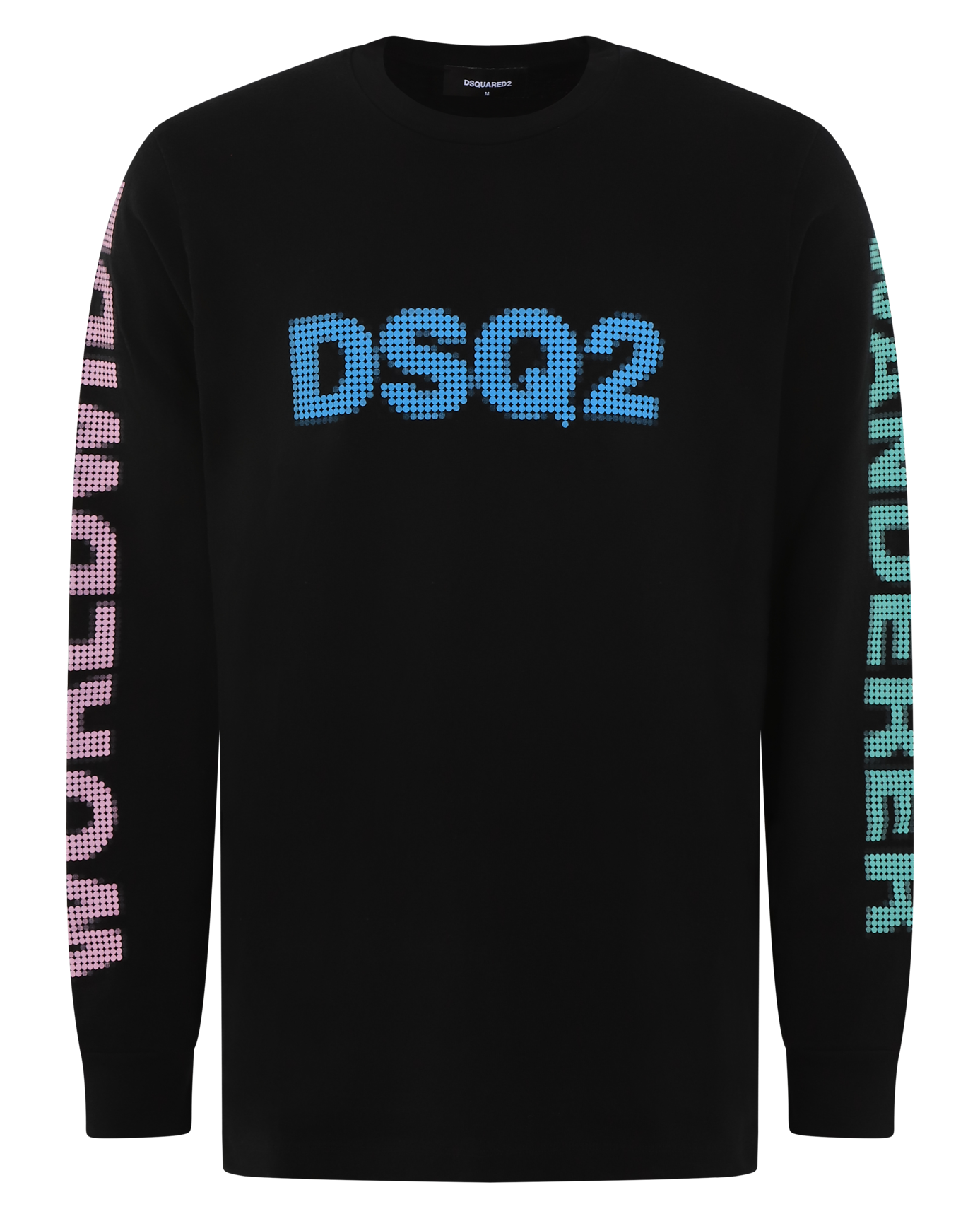 Heren DSQ2 WorldWide Longsleeve Zwar