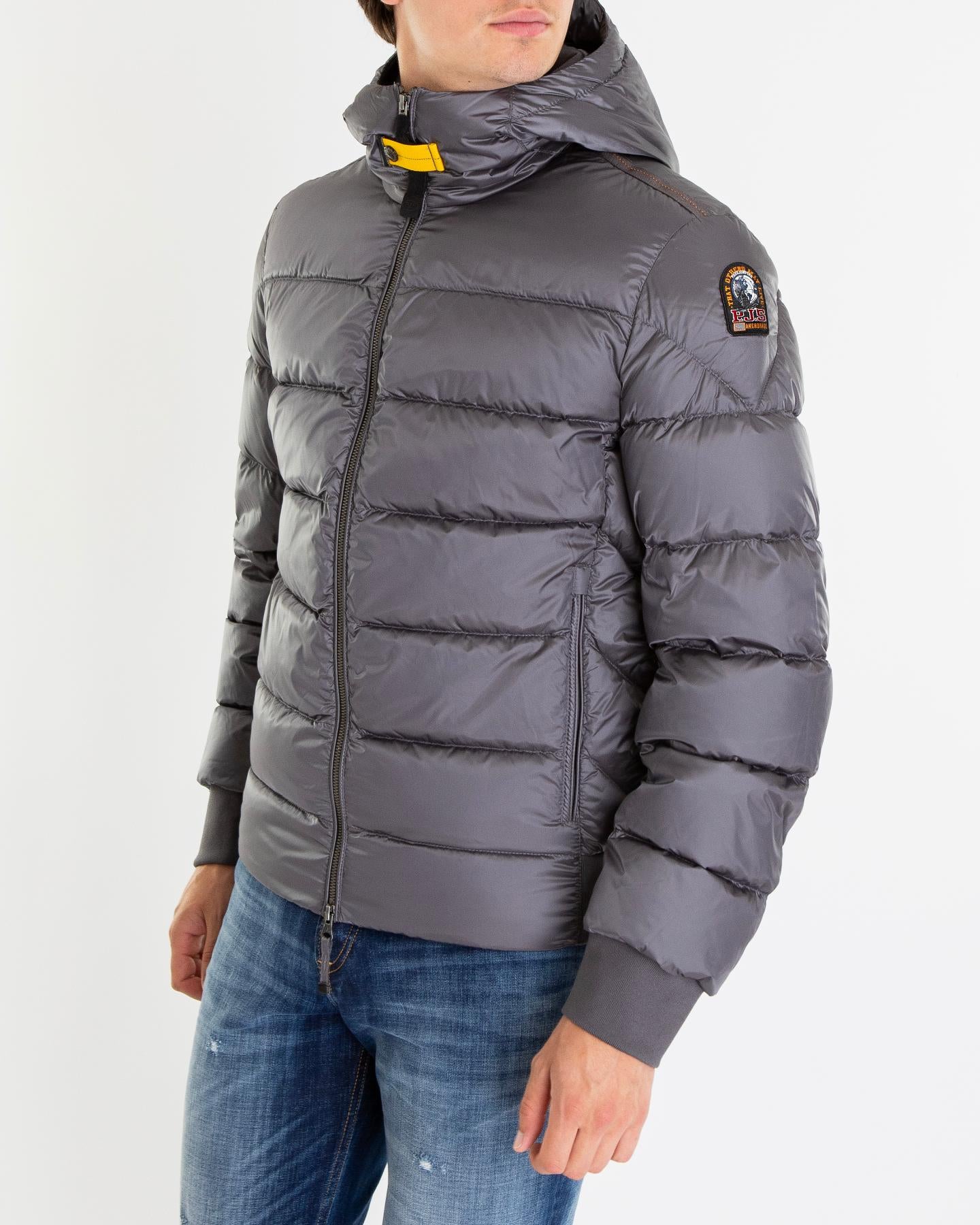 Heren Pharrell Down Bomber Grijs