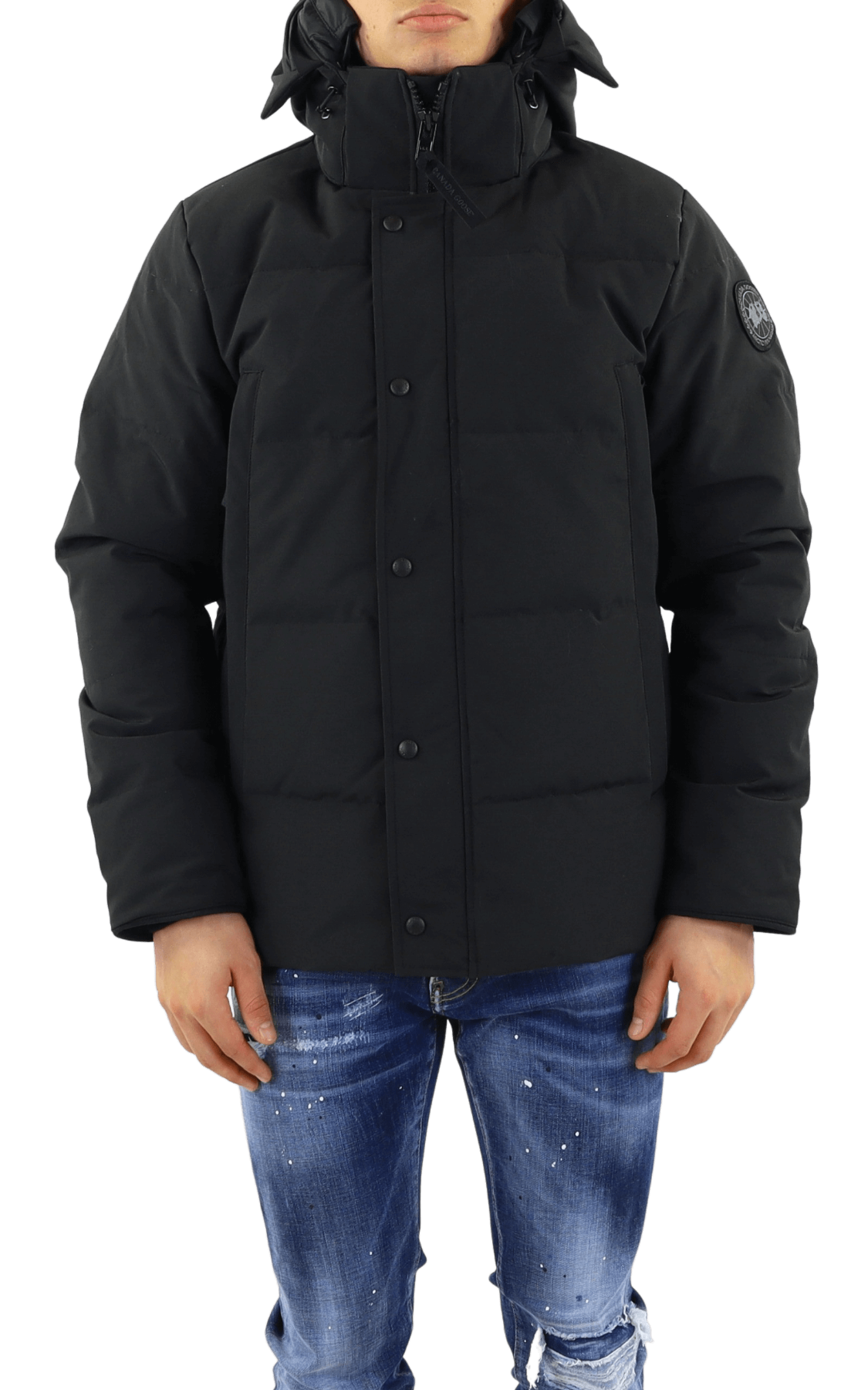 Heren Wyndham Parka Zwart