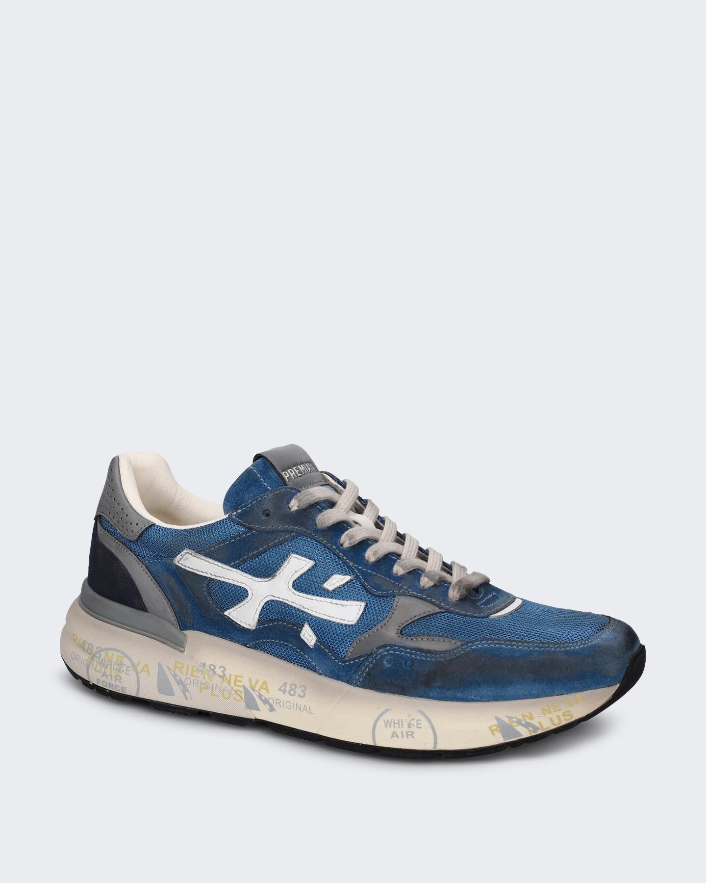 Heren Mick Sneaker Blauw