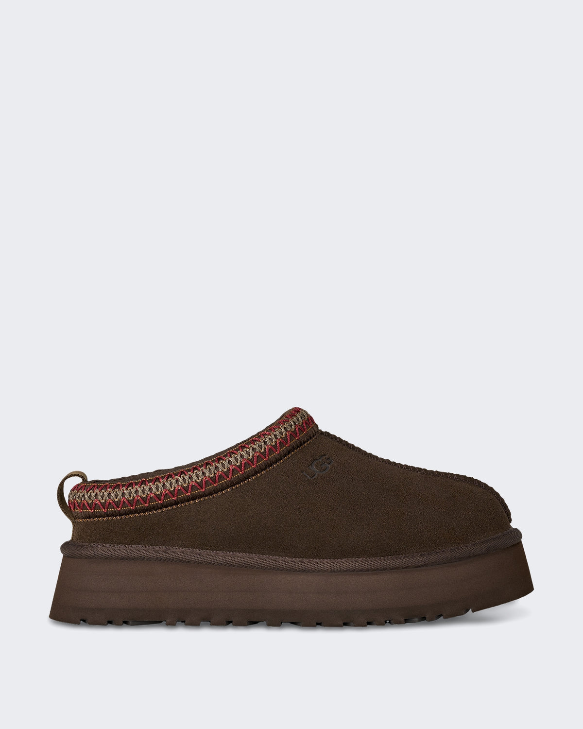 Damen Pantolette in gedempte cacaotint Cacaobruin