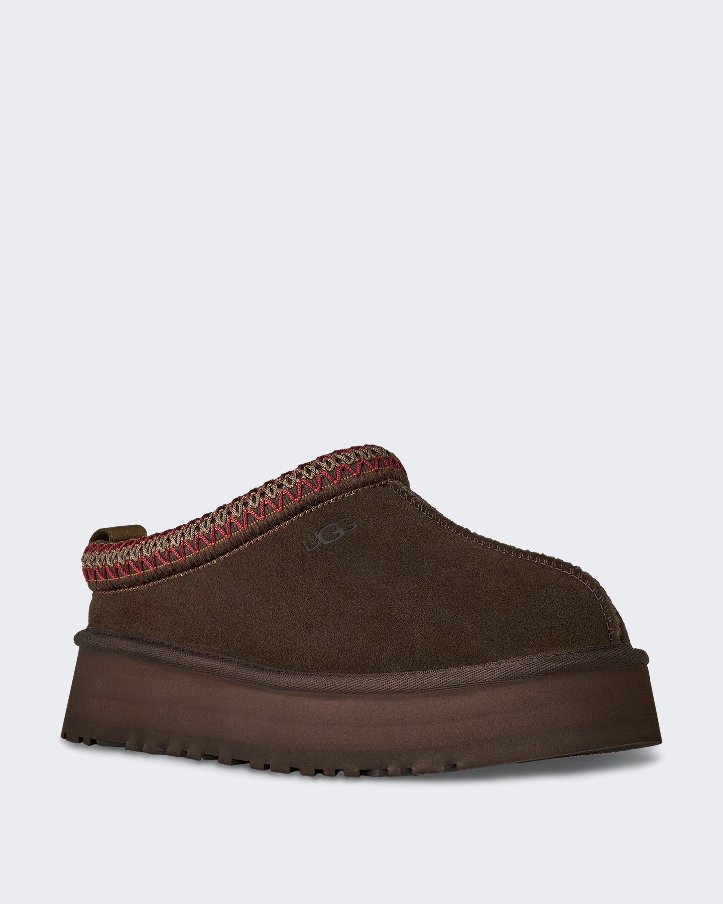 Damen Pantolette in gedempte cacaotint Cacaobruin