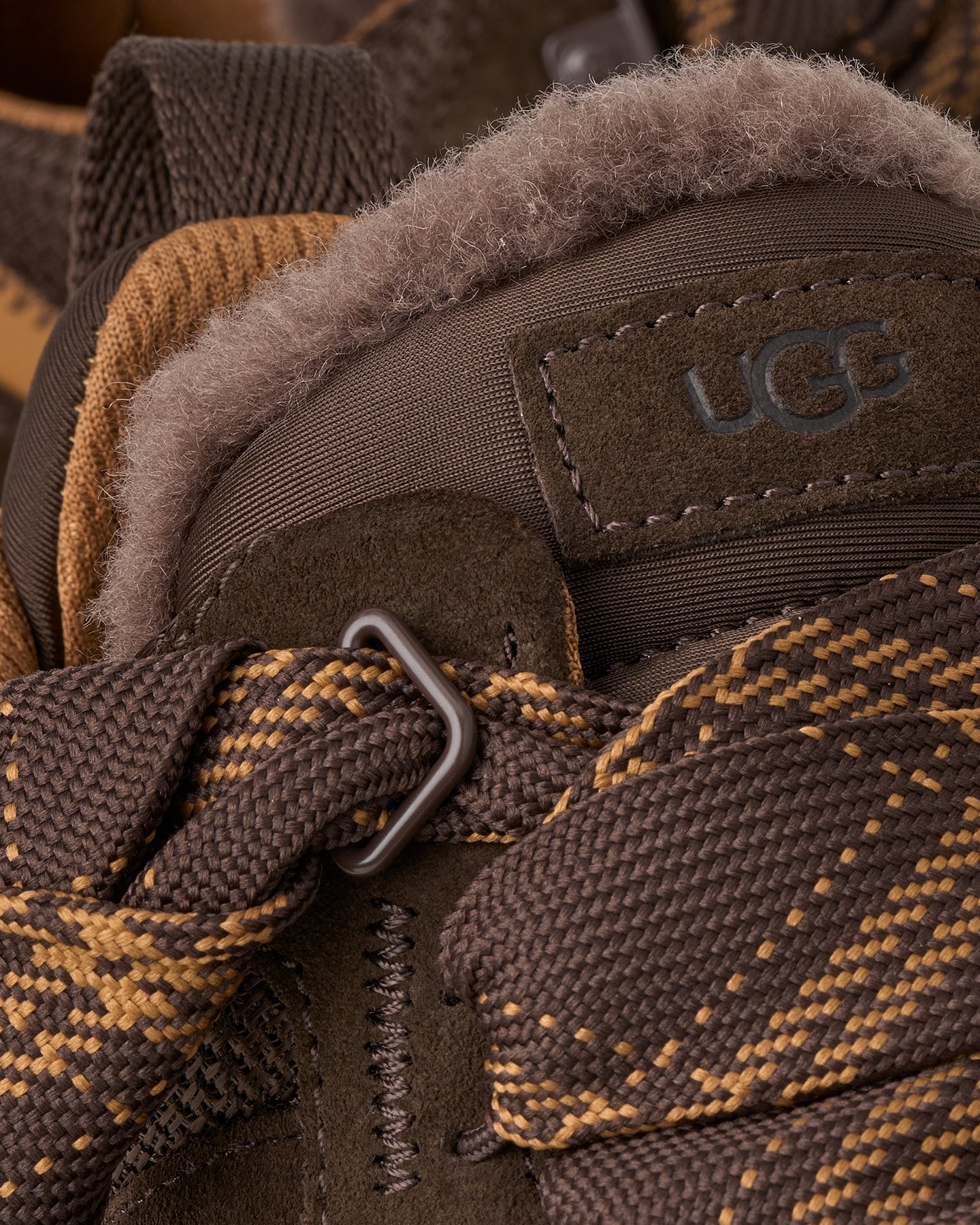 Damen Lage sneaker met zachte voering Cacaobruin