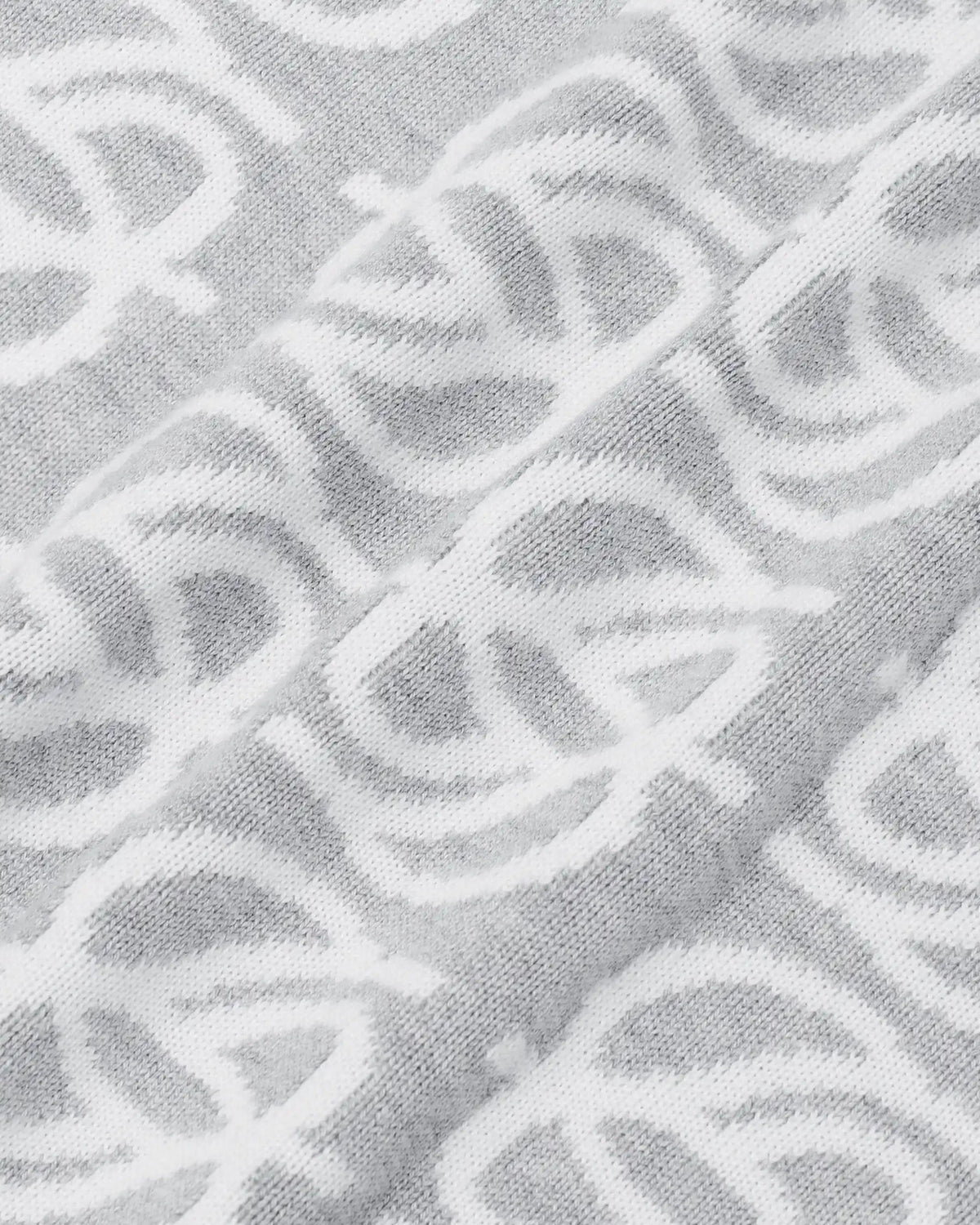 Herren D Mirror Monogram Knit Cardigan Grau