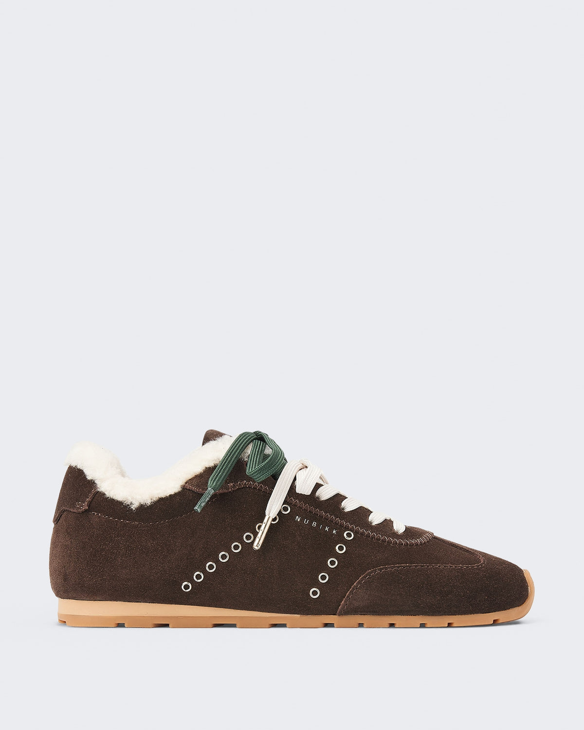 Dames Billy Lou Fur II damessneakers Bruin