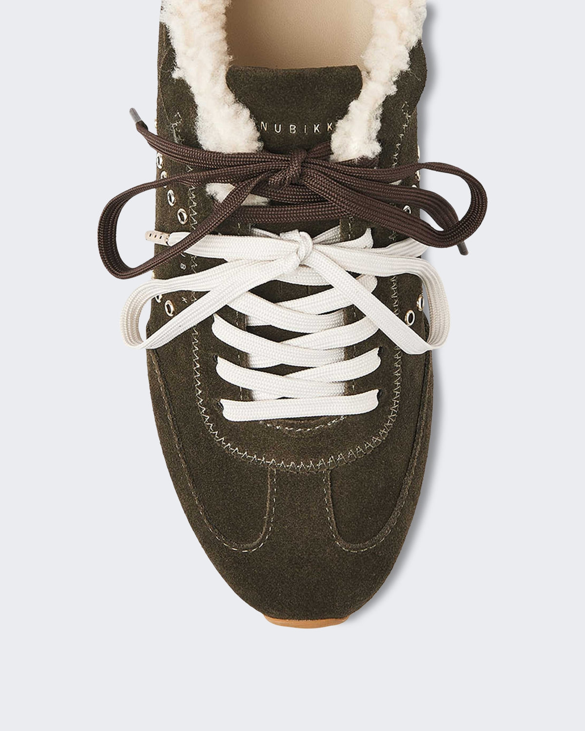 Dames Billy Lou Fur II damessneakers Groen