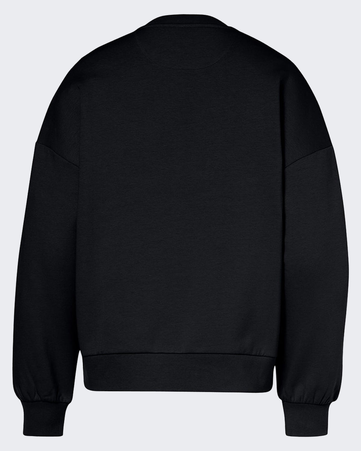Dames Sweater met ronde hals zwart