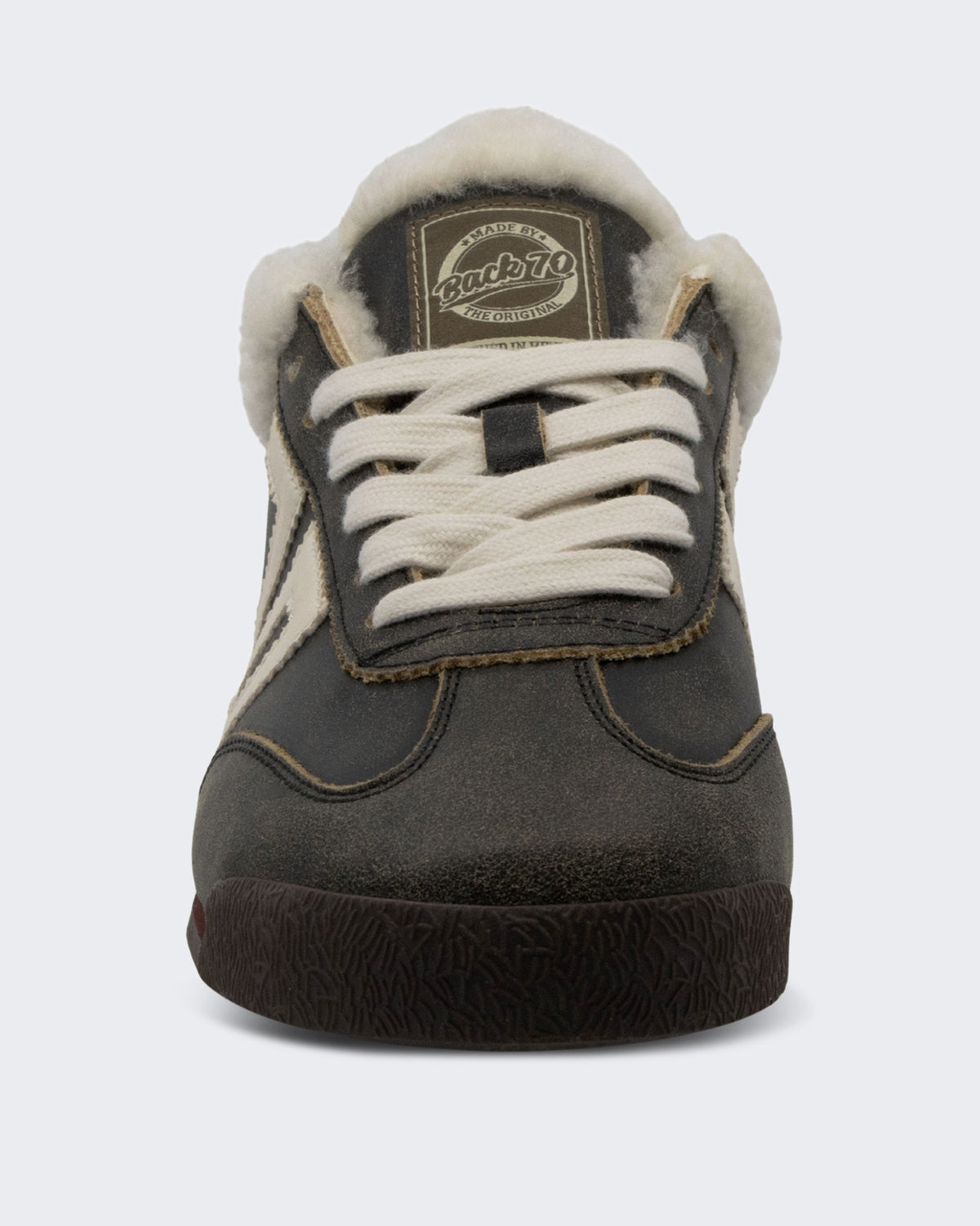 Dames Leon sneaker gun metallic Grijs