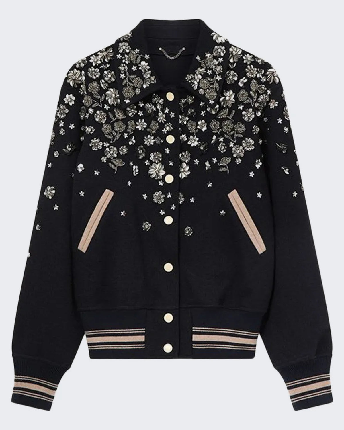 Dames Journey Slim Bomber Jack Blauw