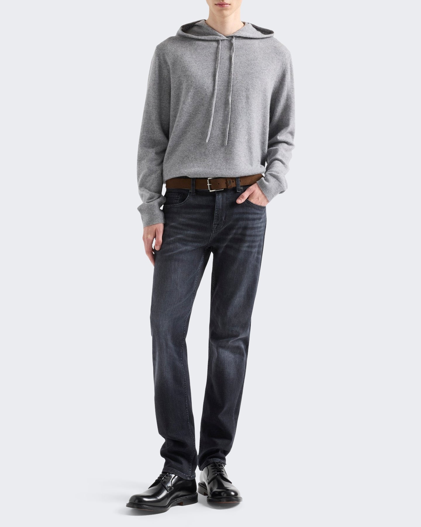 Heren Slimmy Soot jeans Zwart