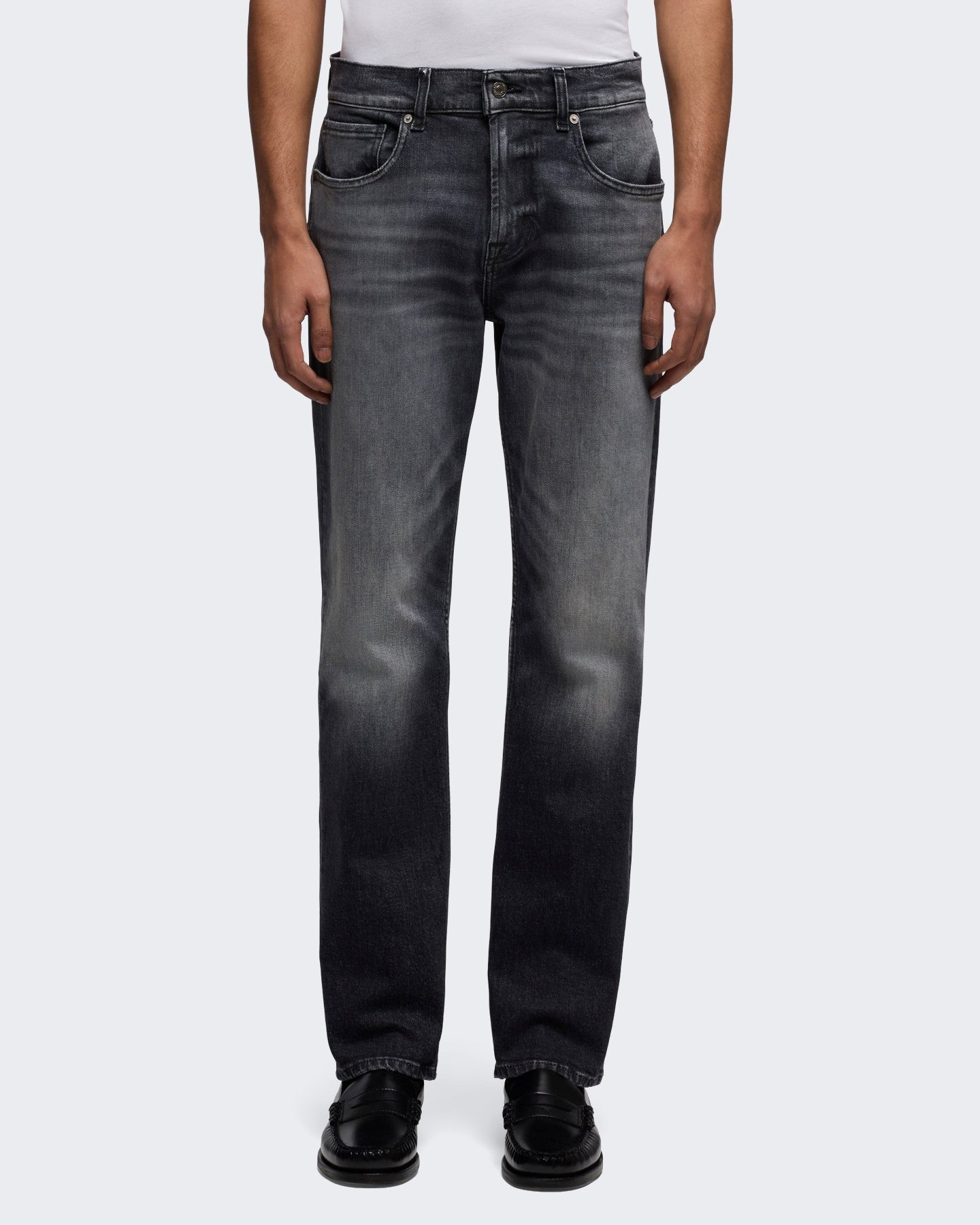 Heren The Straight 32" Archive jeans Zwart