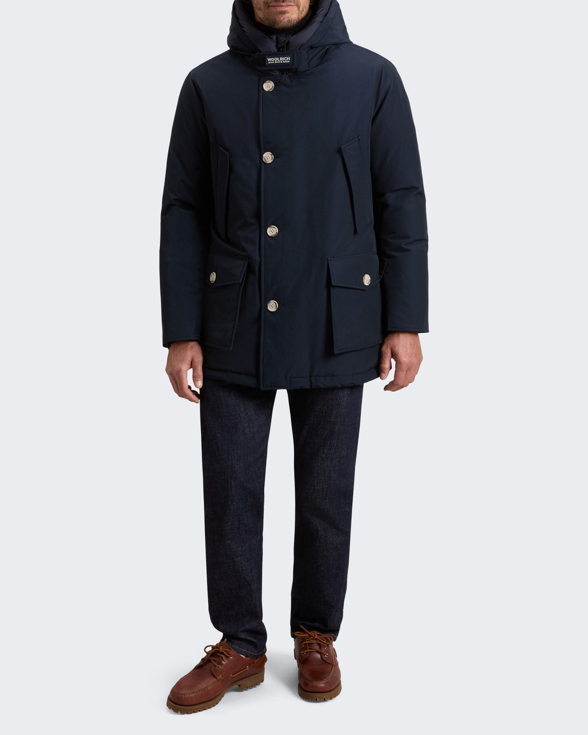 Heren Arctic Parka Blauw