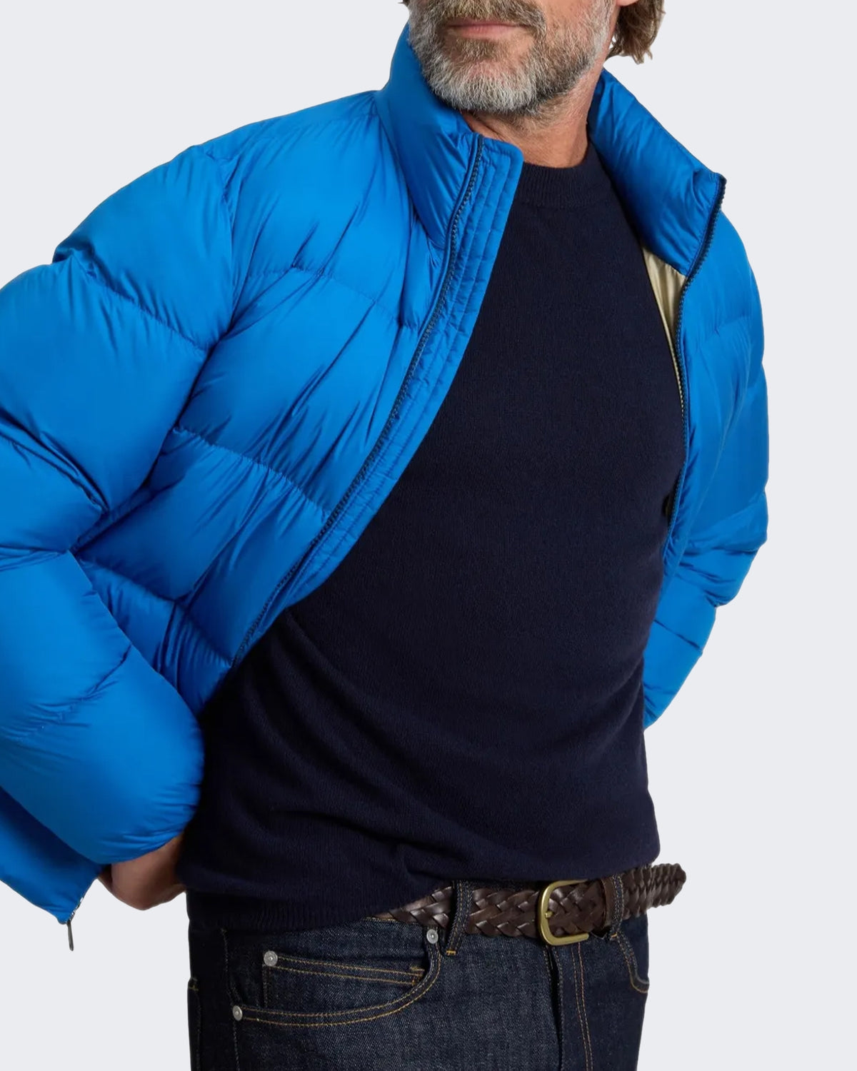 Heren Cloud Eagle Jacket Blauw