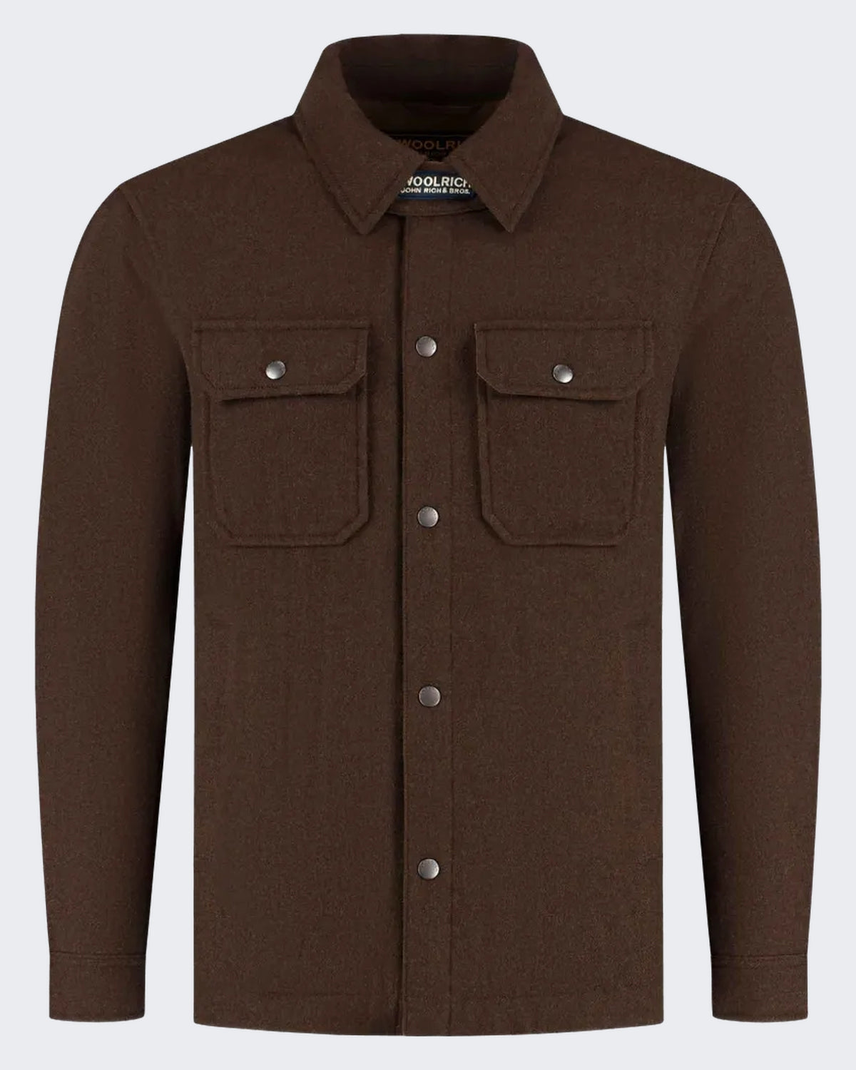 Heren Wool Alaskan shirt jacket Bruin
