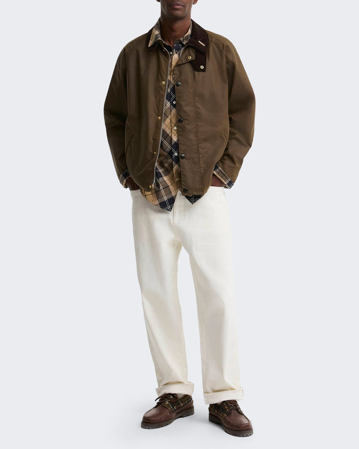 Herren Transport gewaxte Braun