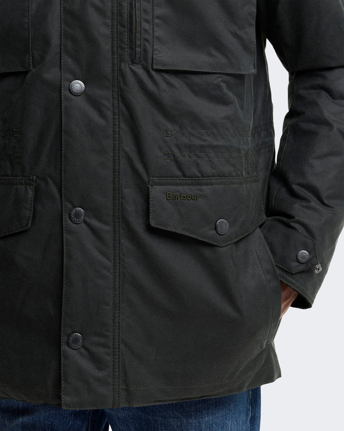 Heren Winter wax Groen