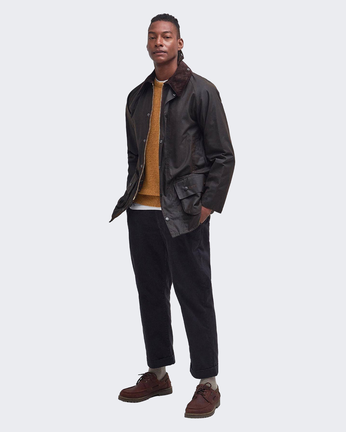 Herren Classic wax Grün