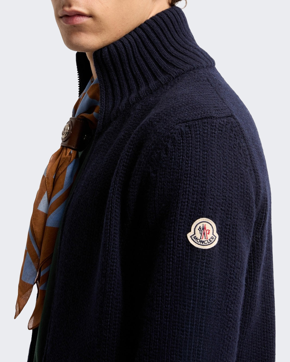 Herren Cardigan van Blau