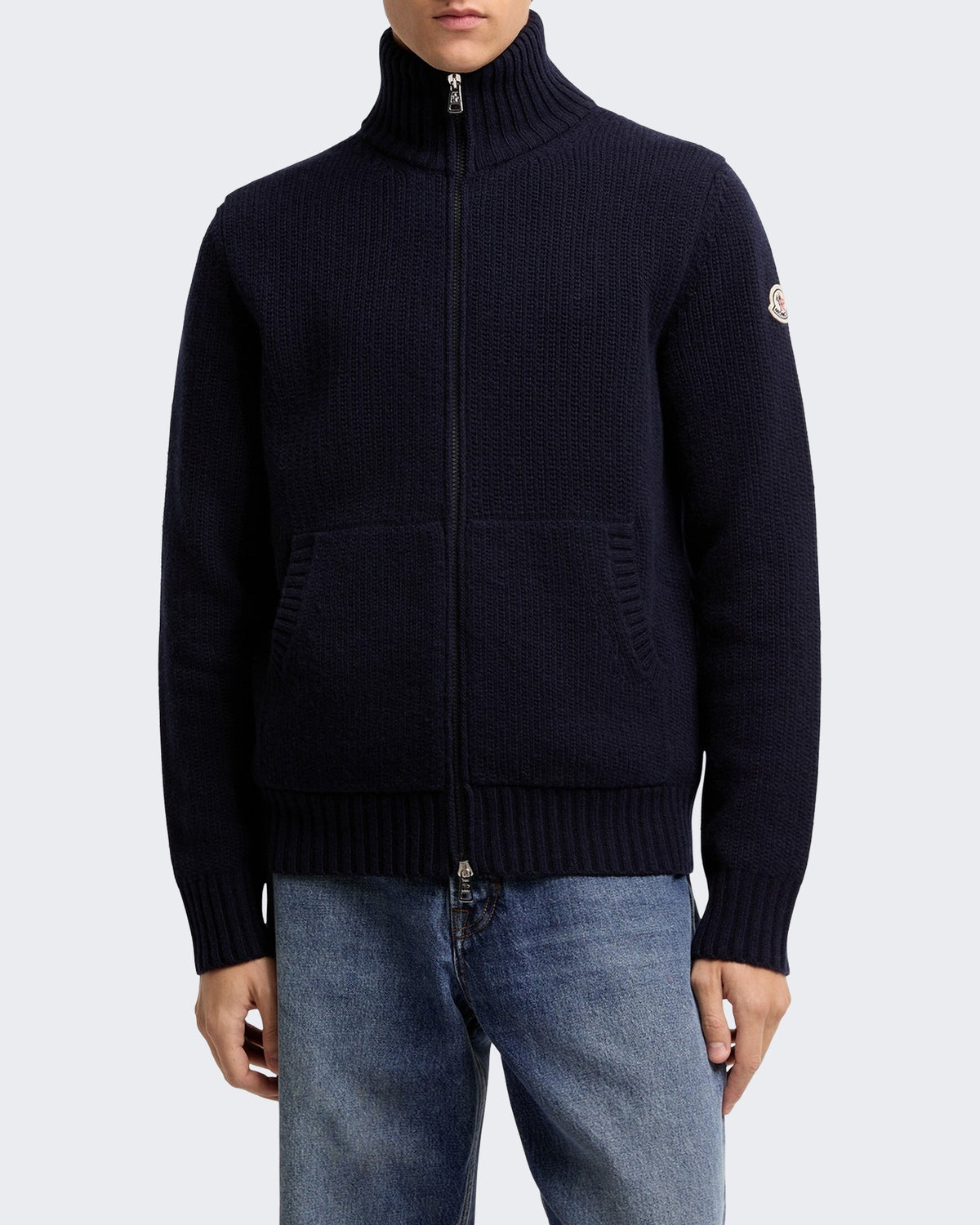 Herren Cardigan van Blau