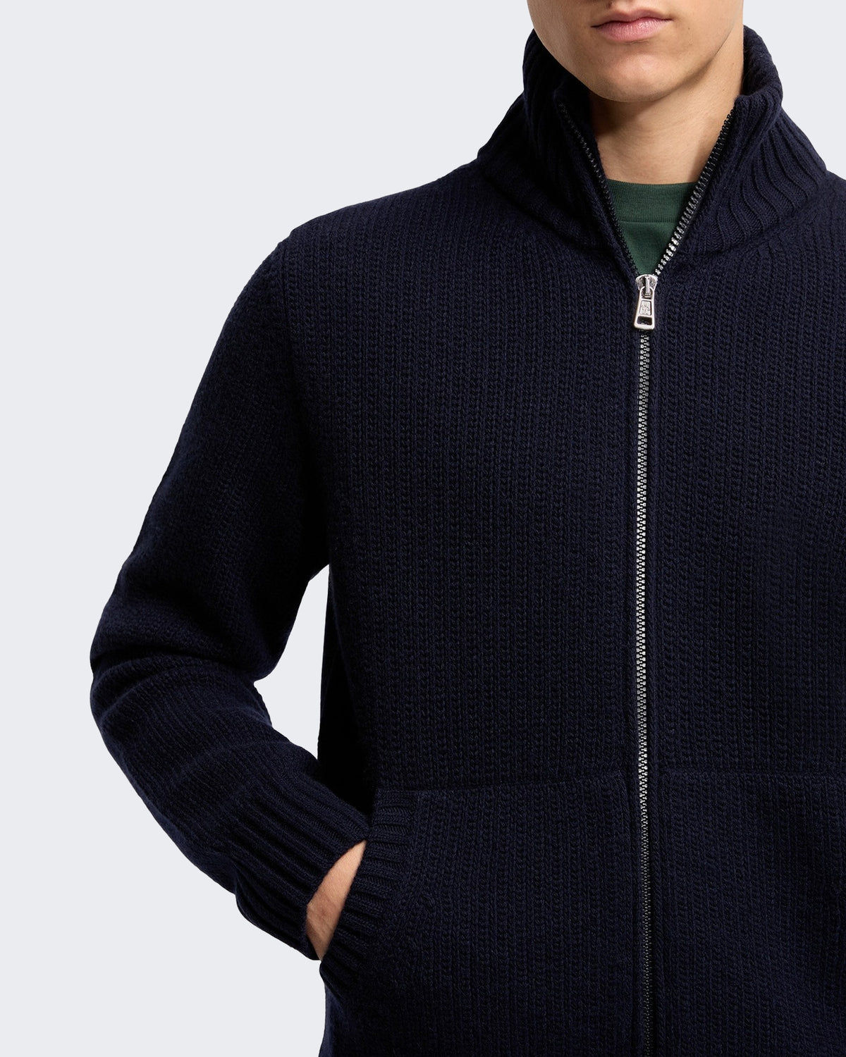 Herren Cardigan van Blau