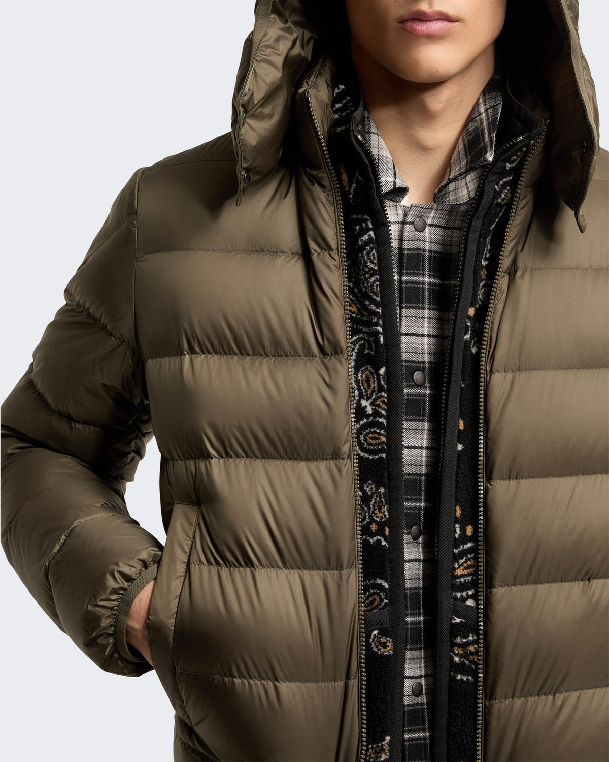 Herren Ravenlock gewatteerde Grün