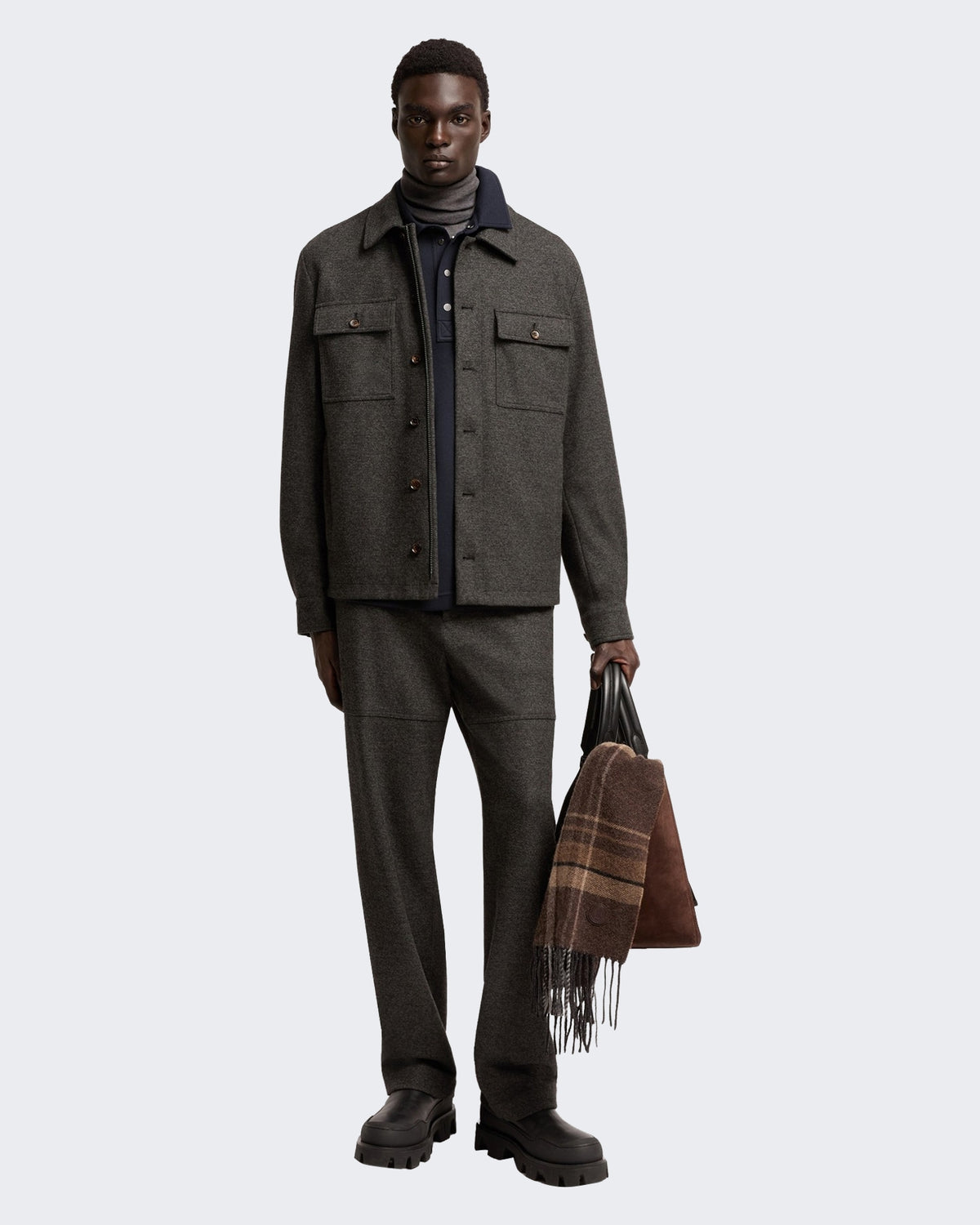 Herren Klassieke pantalon Grau